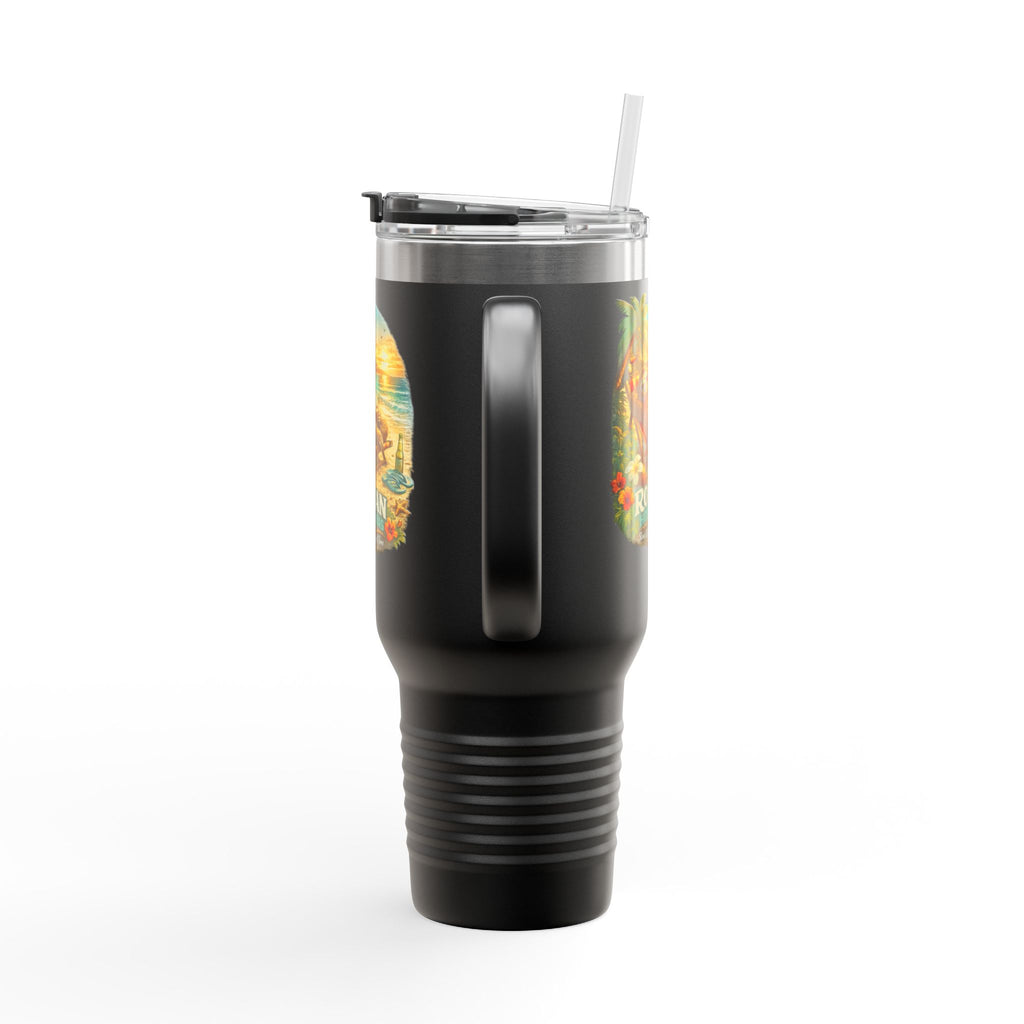 Roatan Honduras Tropical Sloth 40oz Insulated Travel Mug
