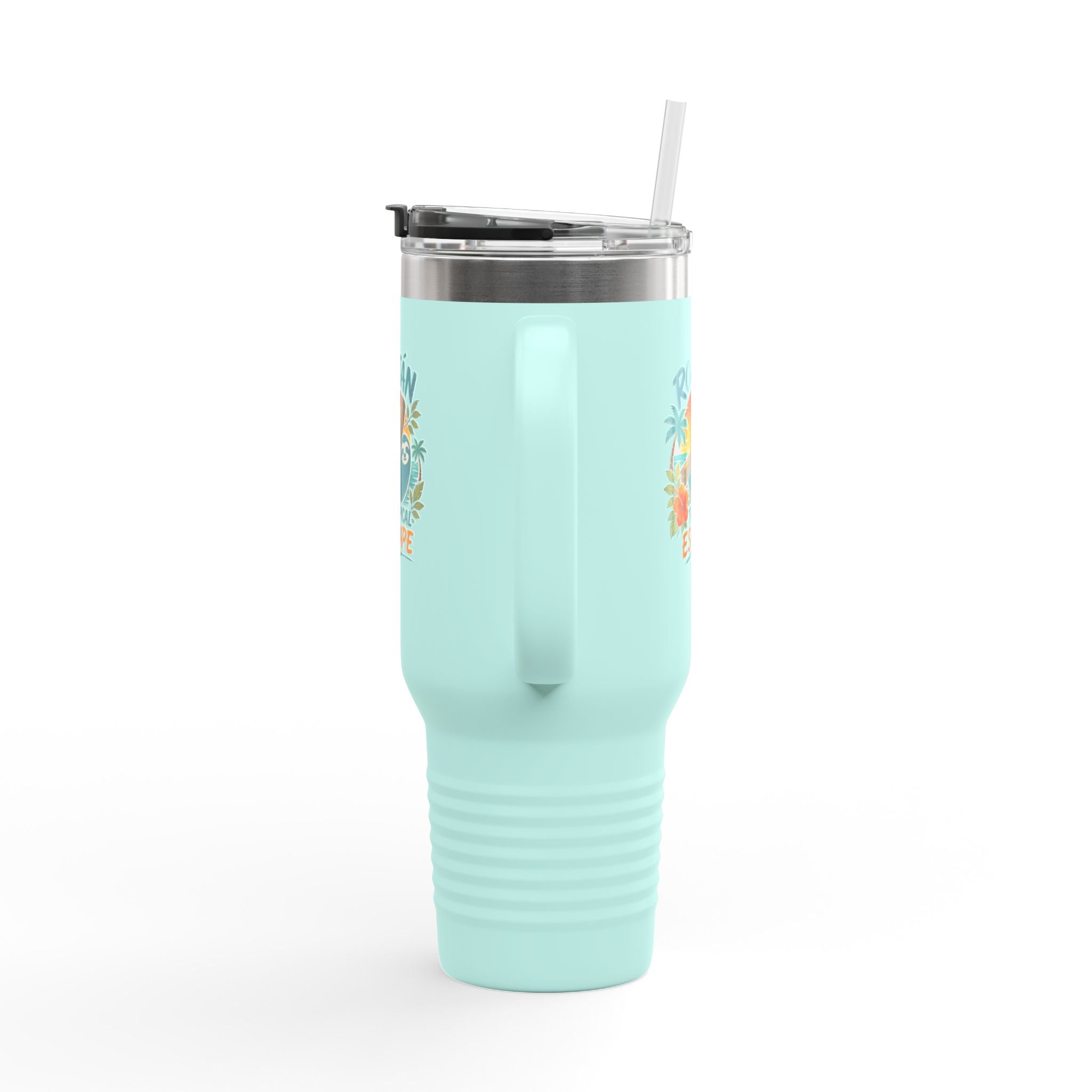 Roatán Tropical Escape 40oz Insulated Travel Mug
