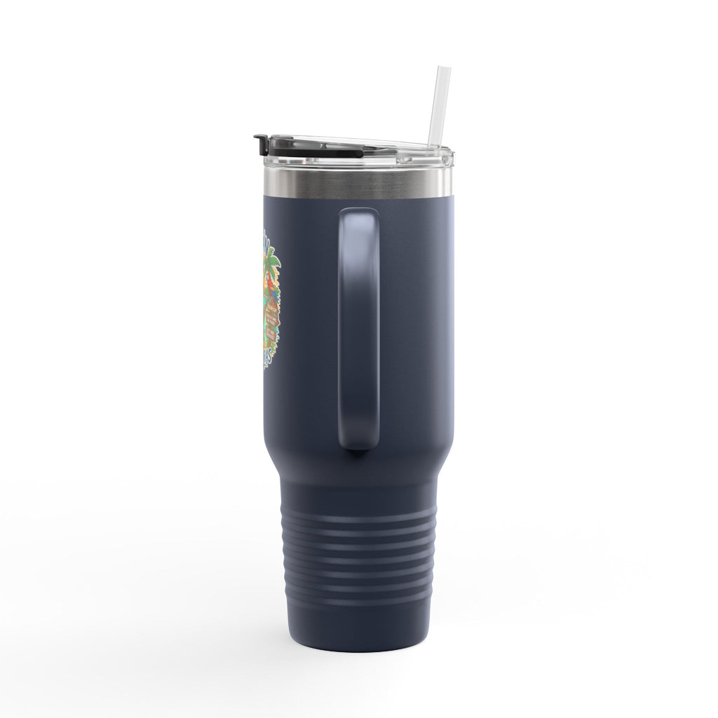 Roatán Honduras Travel Mug — 40oz Insulated Beach Vacation Tumbler