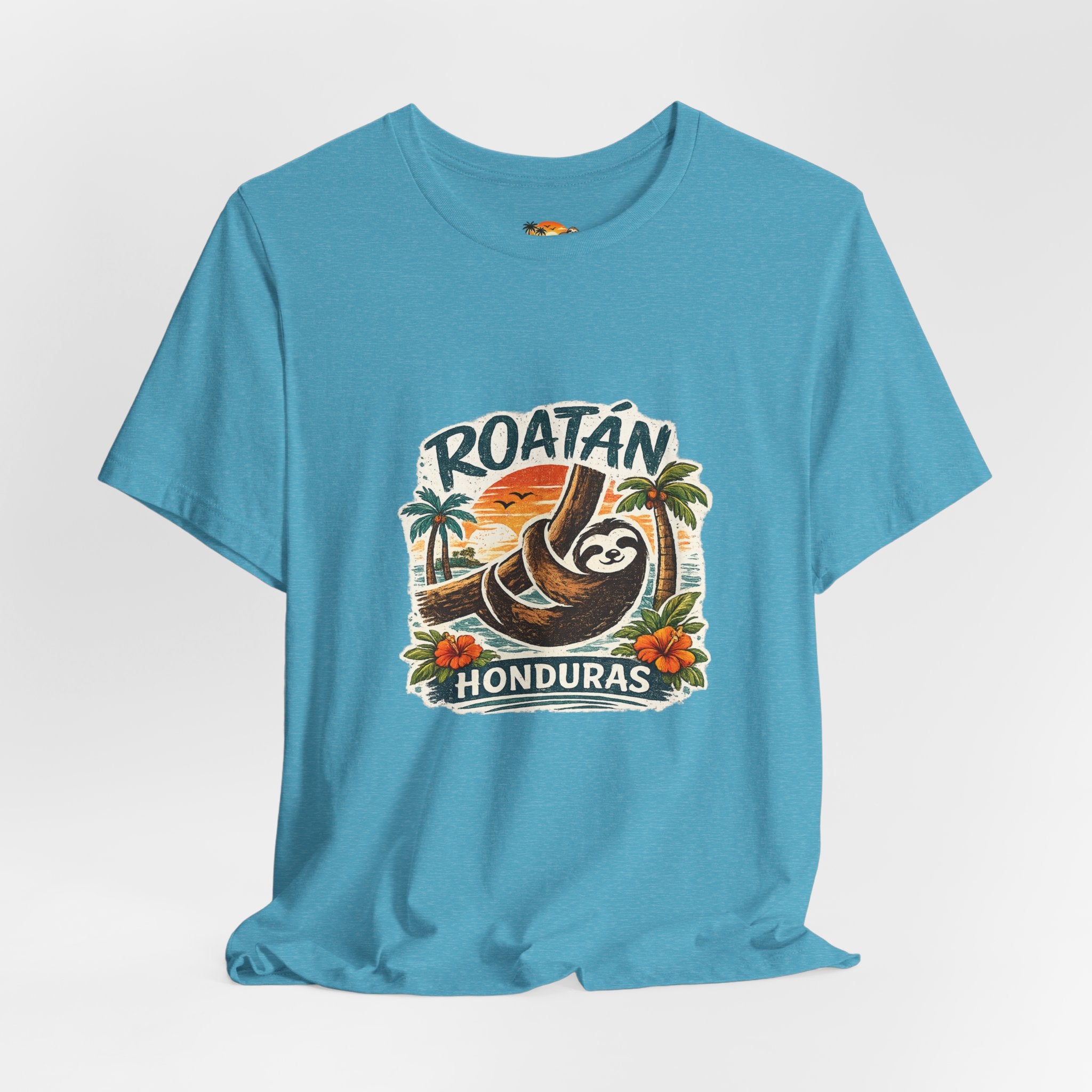 Roatán Honduras Sloth Tropical Tee