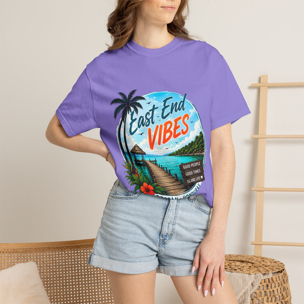 East End Vibes T-Shirt — Roatán Honduras Beach Graphic Tee
