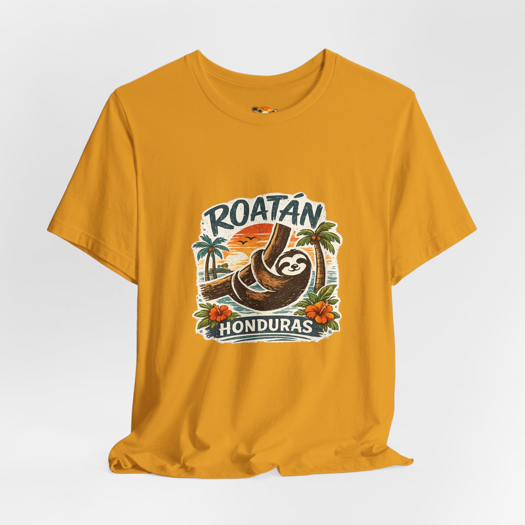 Roatán Honduras Sloth Tropical Tee