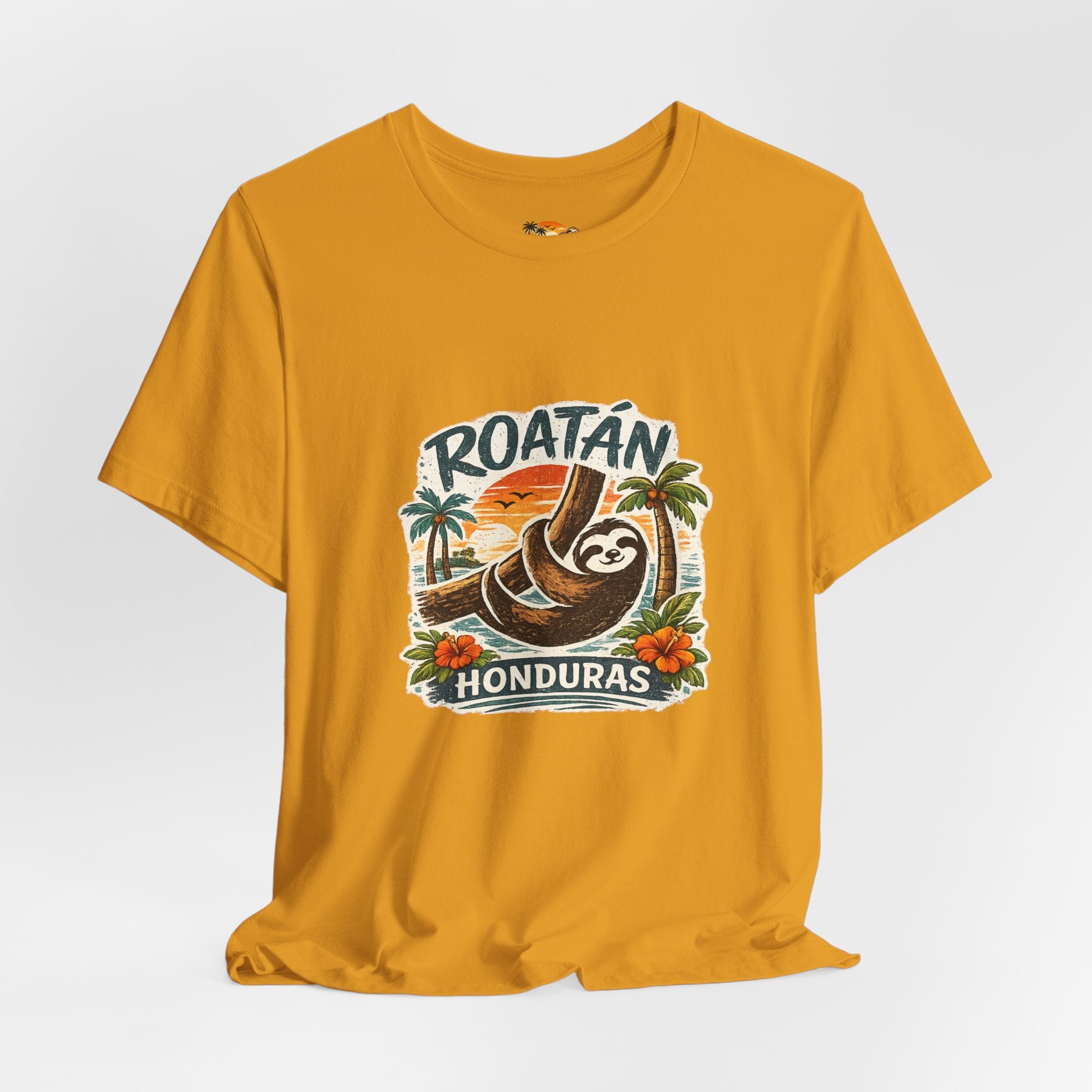 Roatán Honduras Sloth Tropical Tee