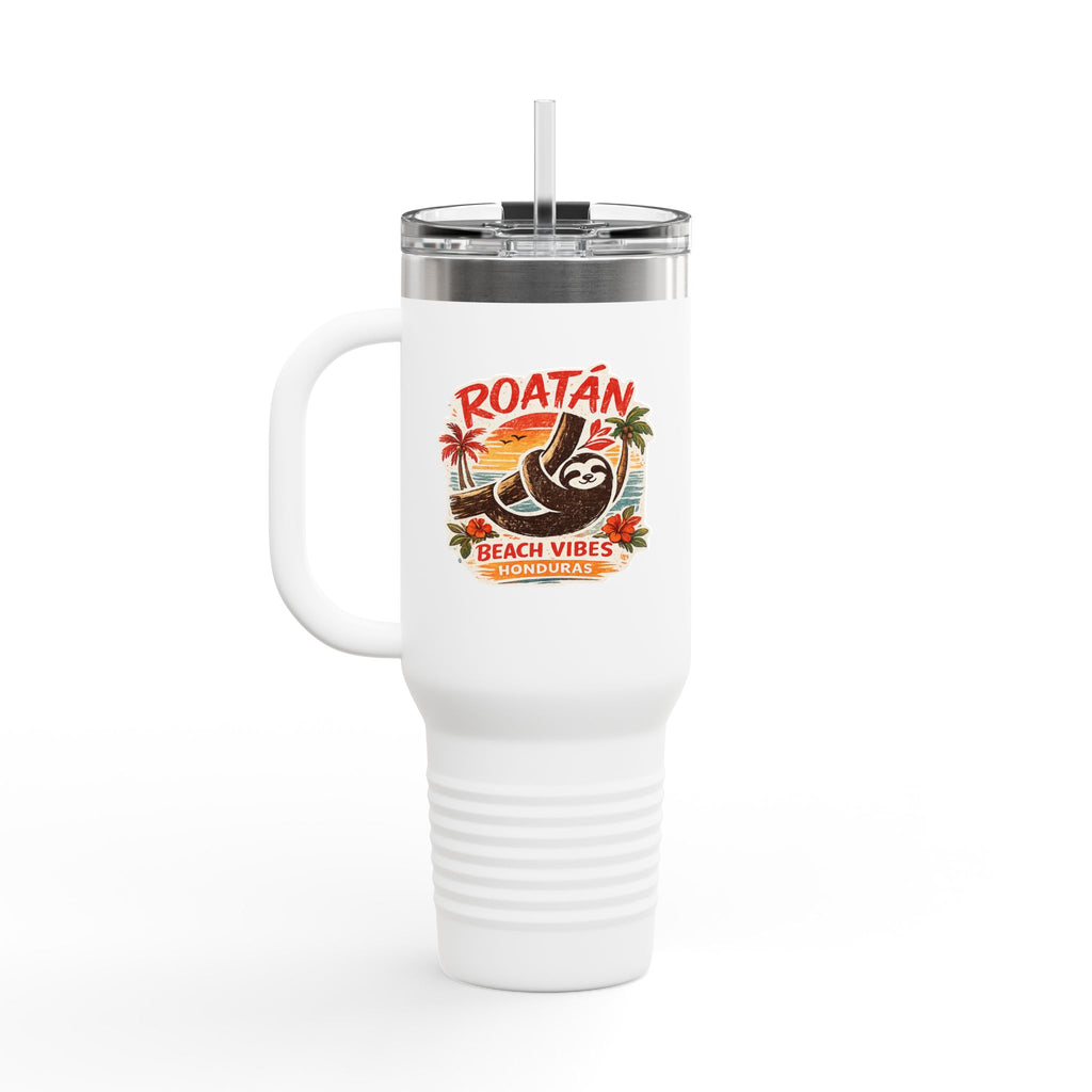 Roatán Beach Vibes 40oz Insulated Travel Mug