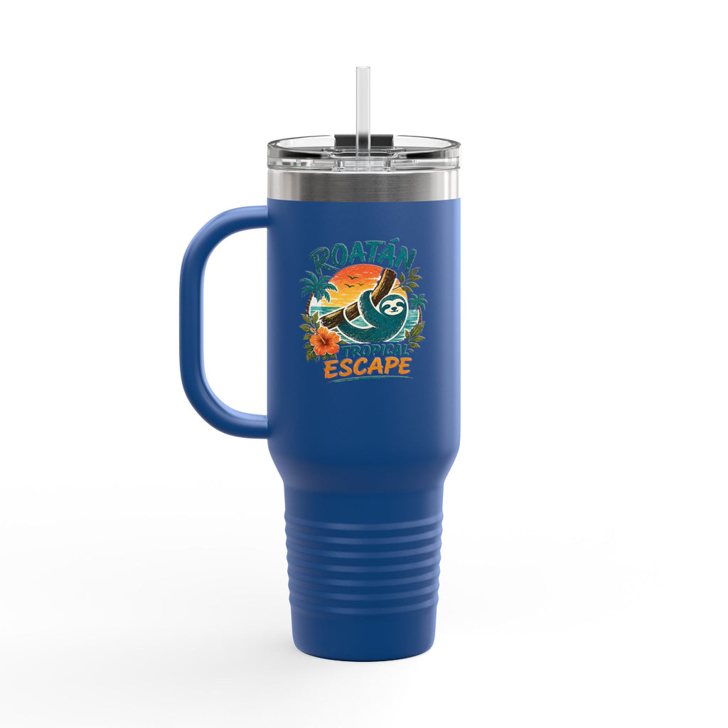 Roatán Tropical Escape 40oz Insulated Travel Mug