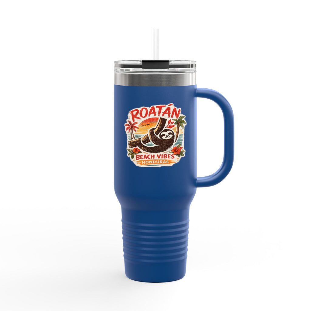 Roatán Beach Vibes 40oz Insulated Travel Mug