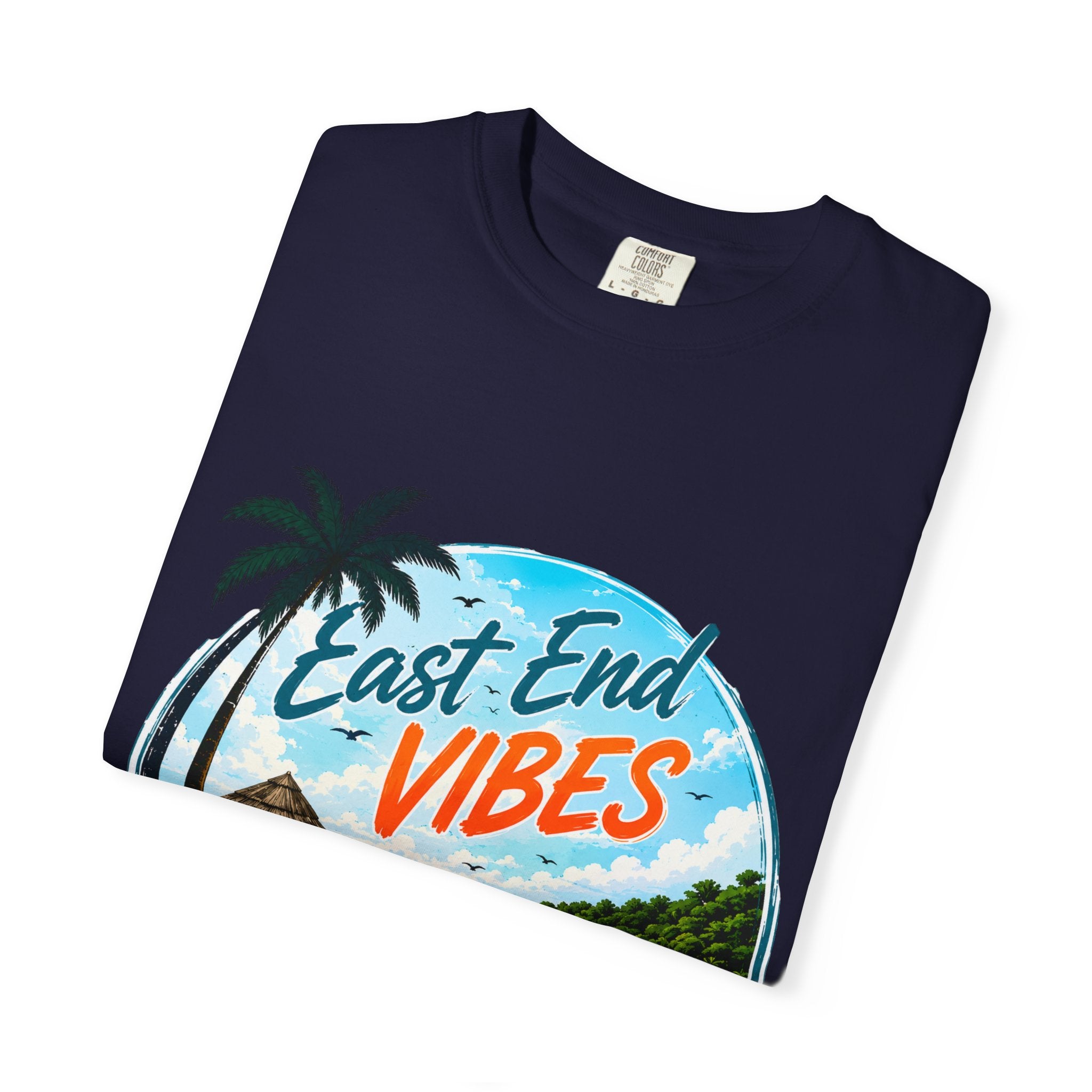 East End Vibes T-Shirt — Roatán Honduras Beach Graphic Tee