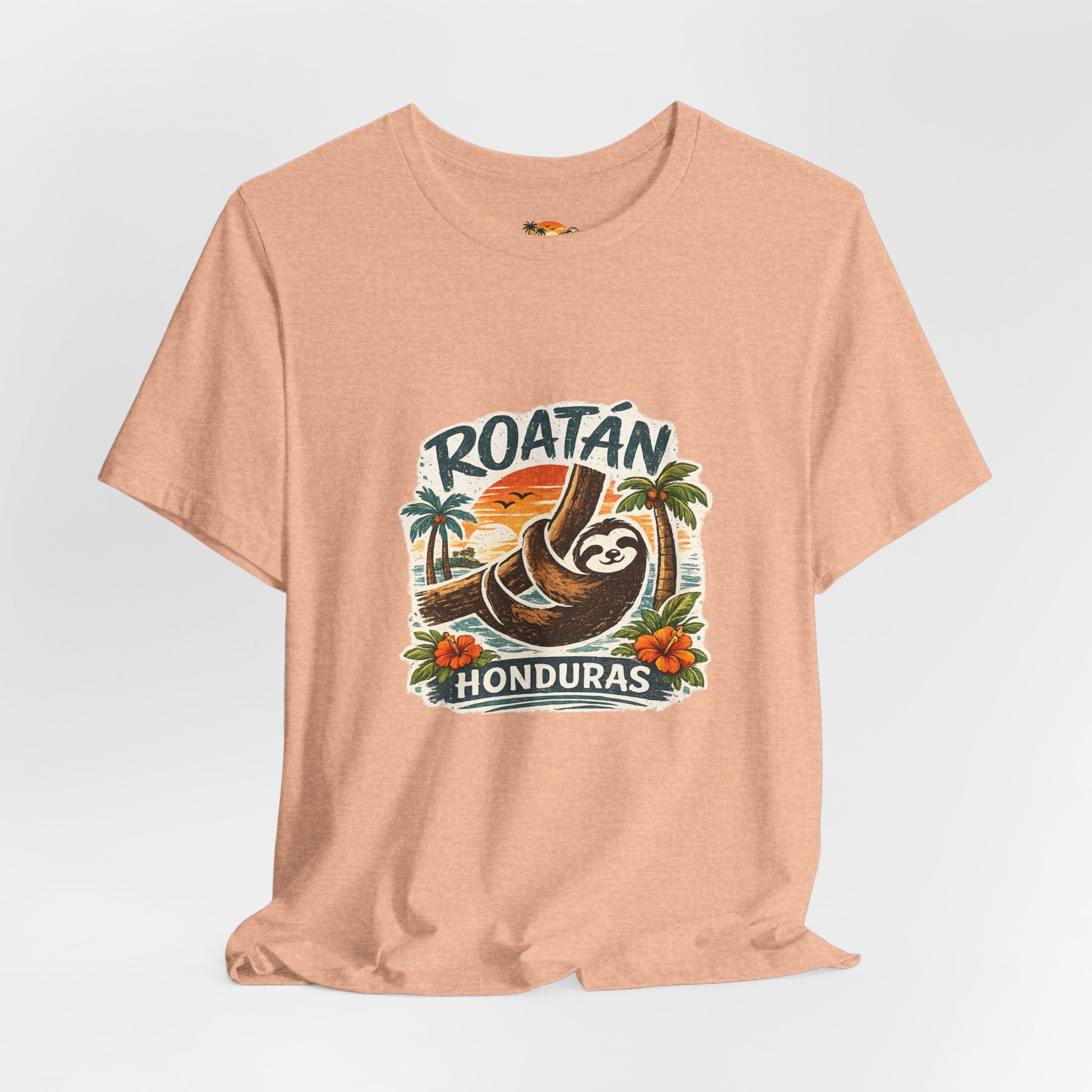 Roatán Honduras Sloth Tropical Tee