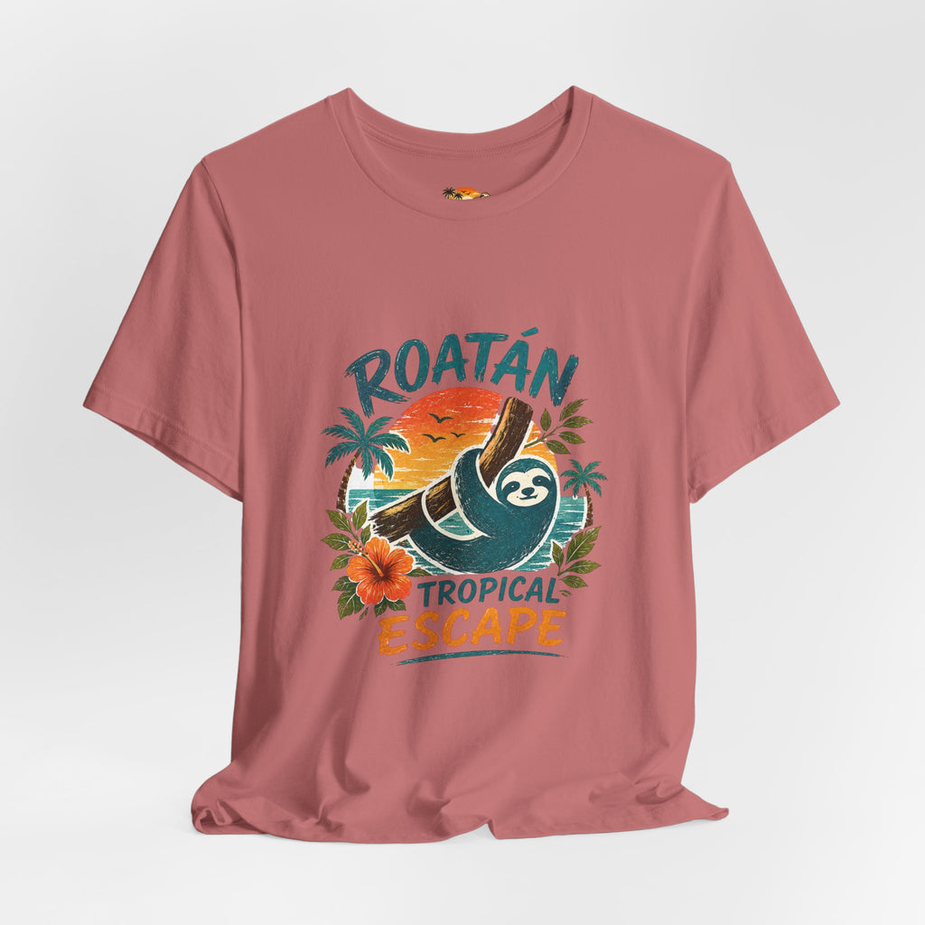 Roatán Tropical Escape T-Shirt — Beach Vacation Tee