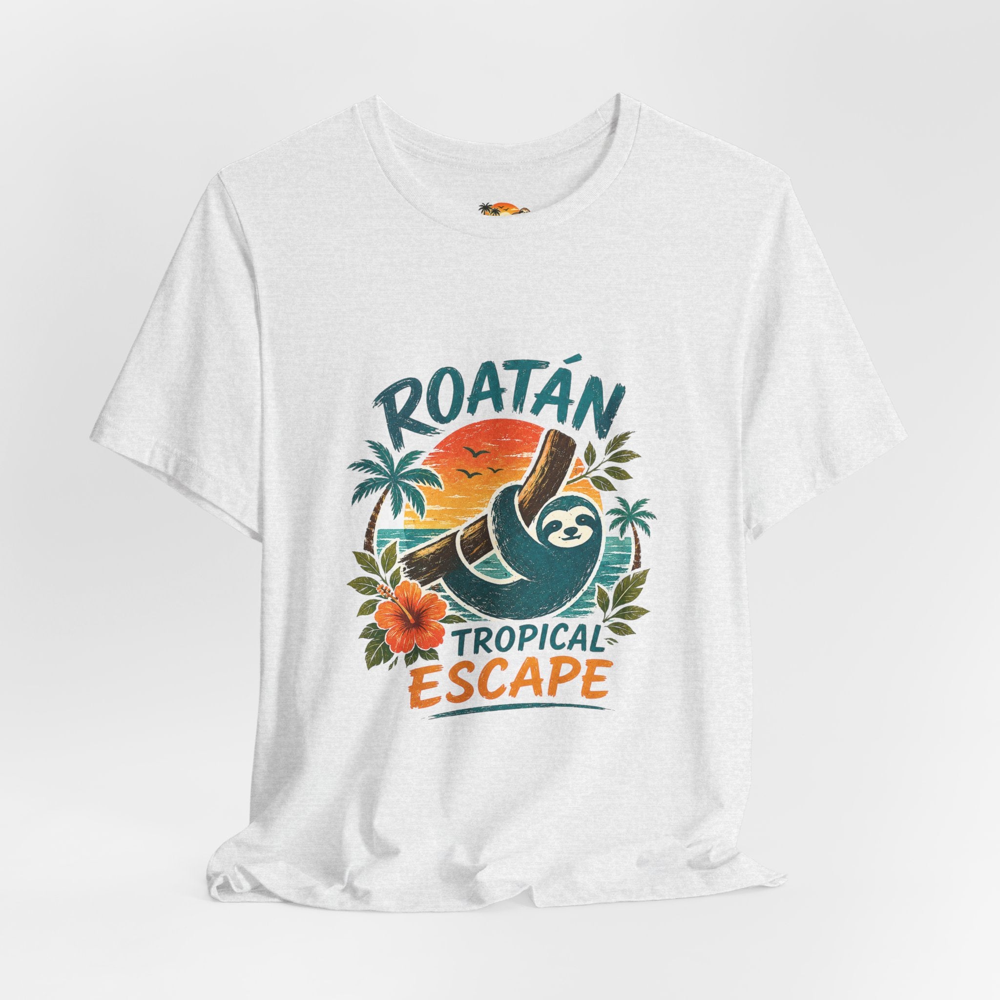 Roatán Tropical Escape T-Shirt — Beach Vacation Tee
