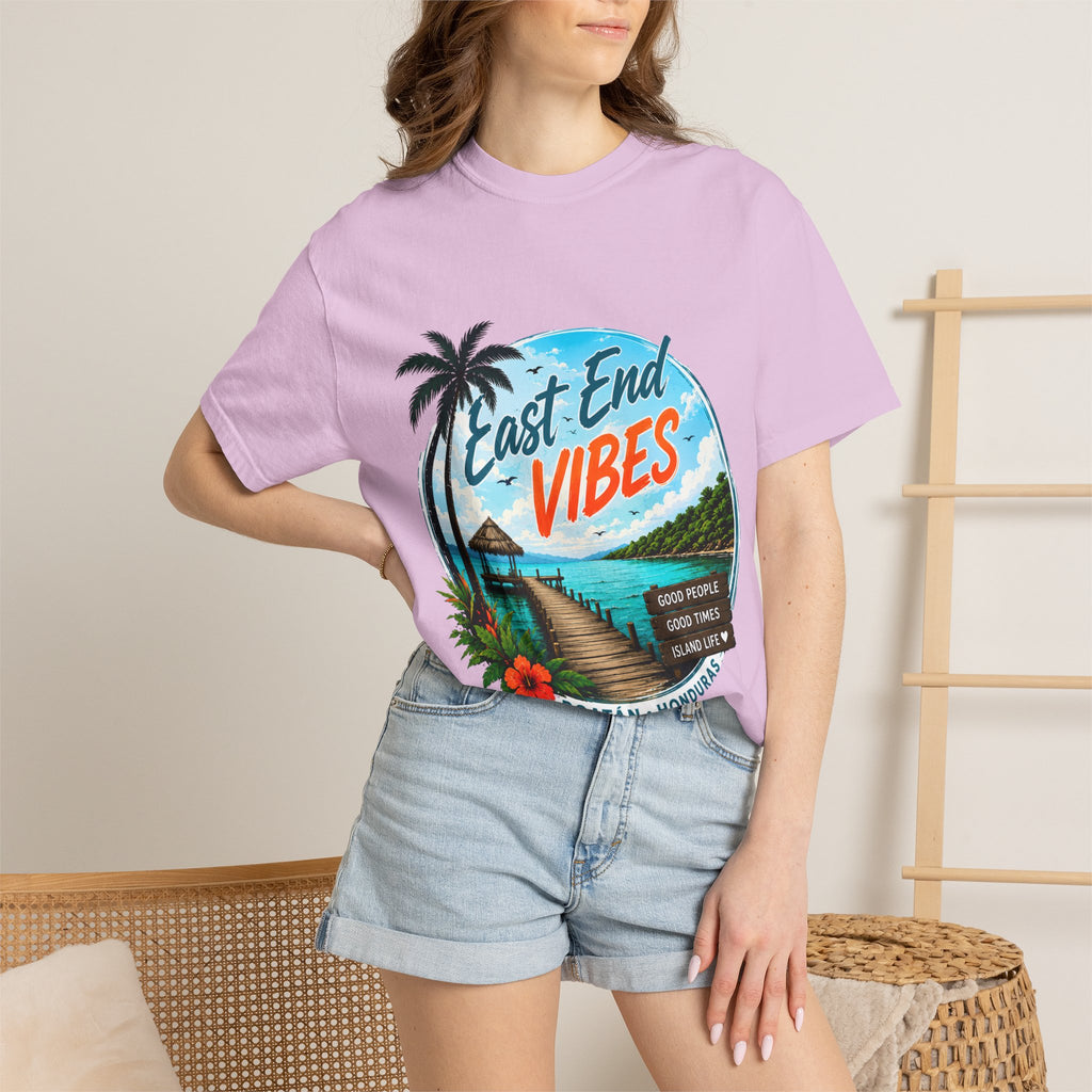 East End Vibes T-Shirt — Roatán Honduras Beach Graphic Tee