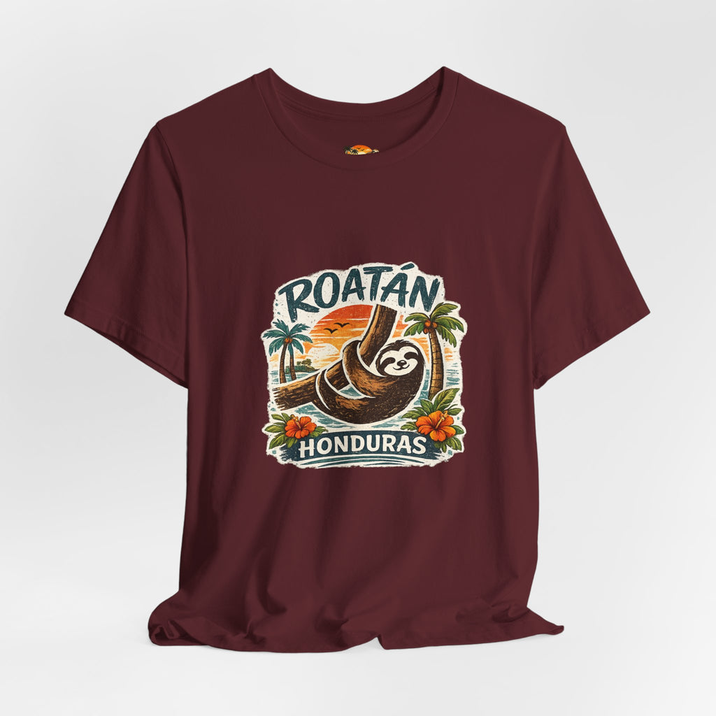 Roatán Honduras Sloth Tropical Tee