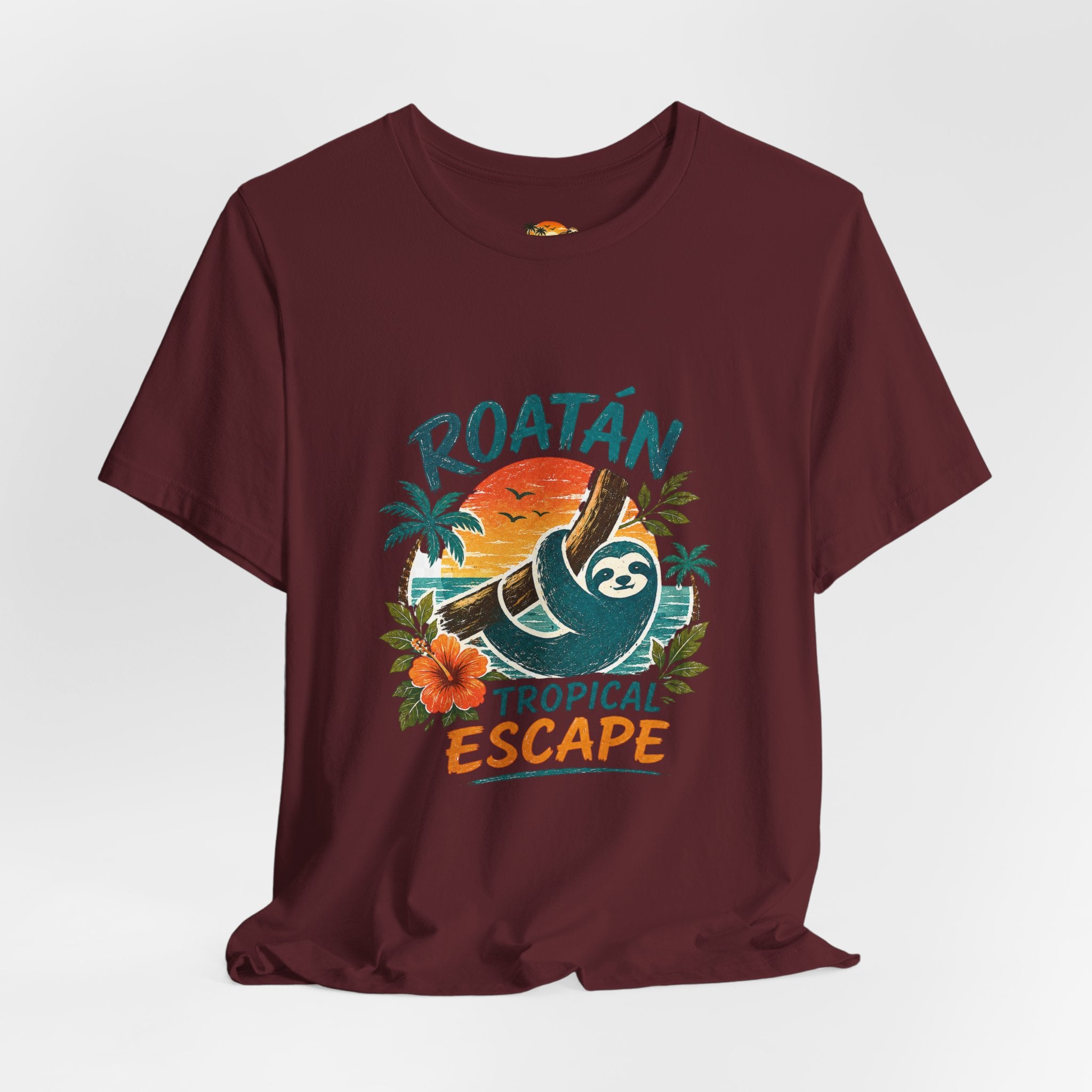 Roatán Tropical Escape T-Shirt — Beach Vacation Tee