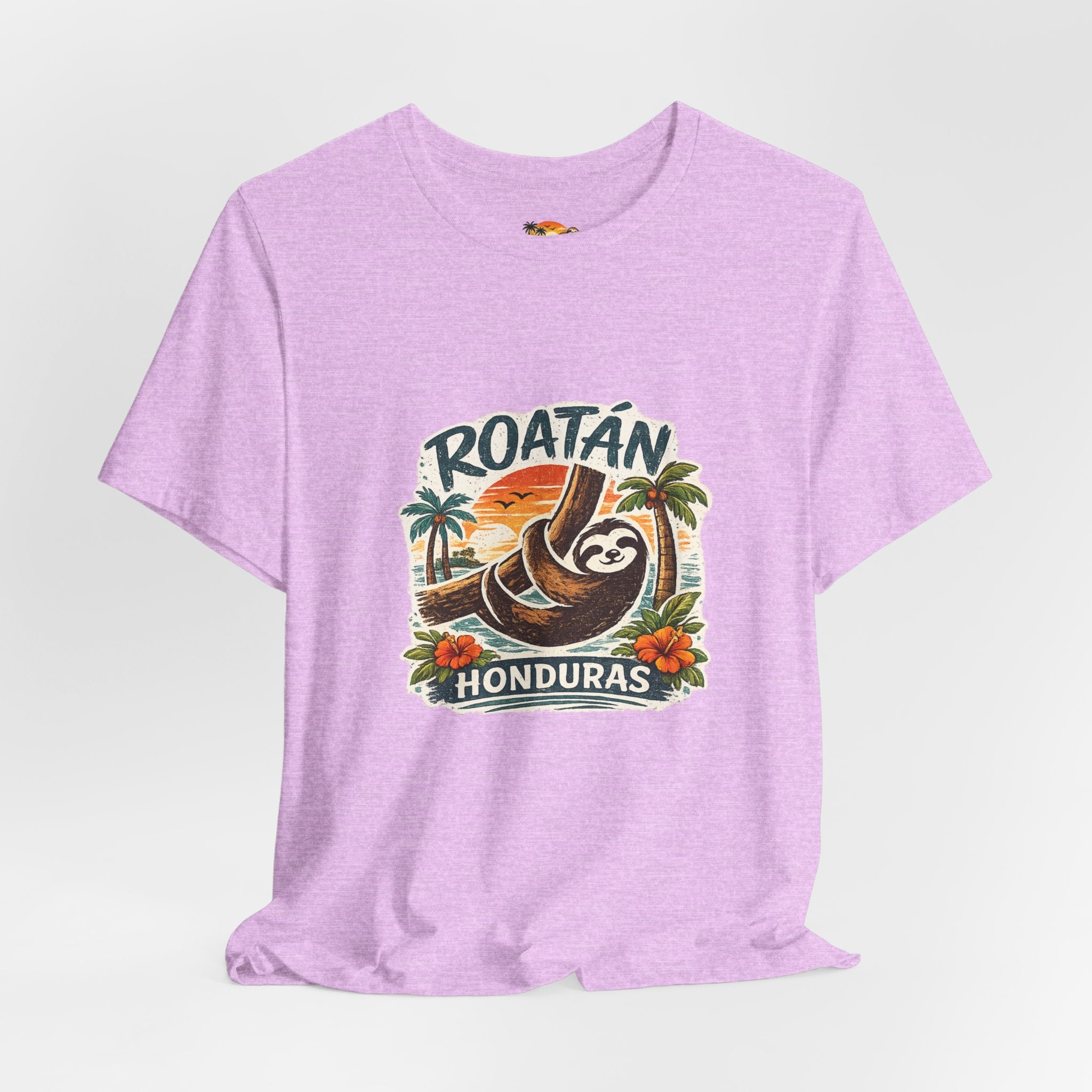 Roatán Honduras Sloth Tropical Tee