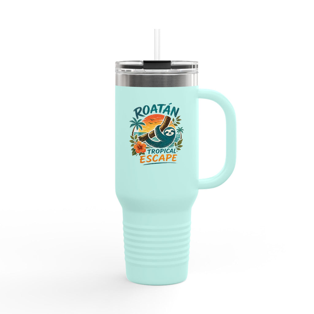 Roatán Tropical Escape 40oz Insulated Travel Mug