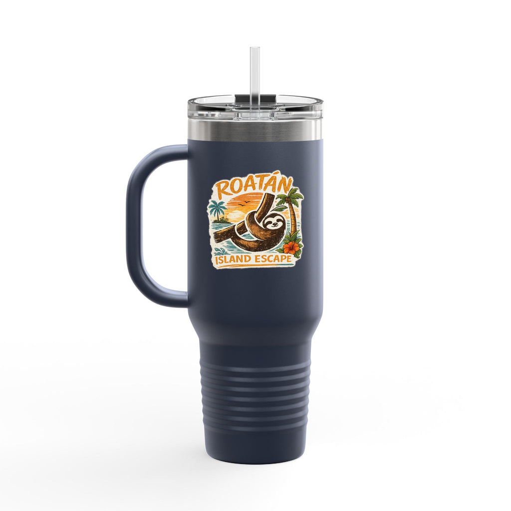 Roatán Island Escape 40oz Insulated Travel Mug