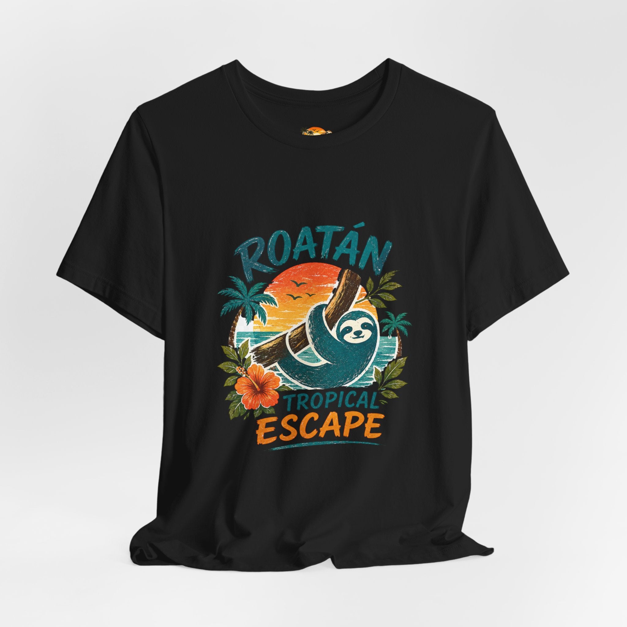 Roatán Tropical Escape T-Shirt — Beach Vacation Tee