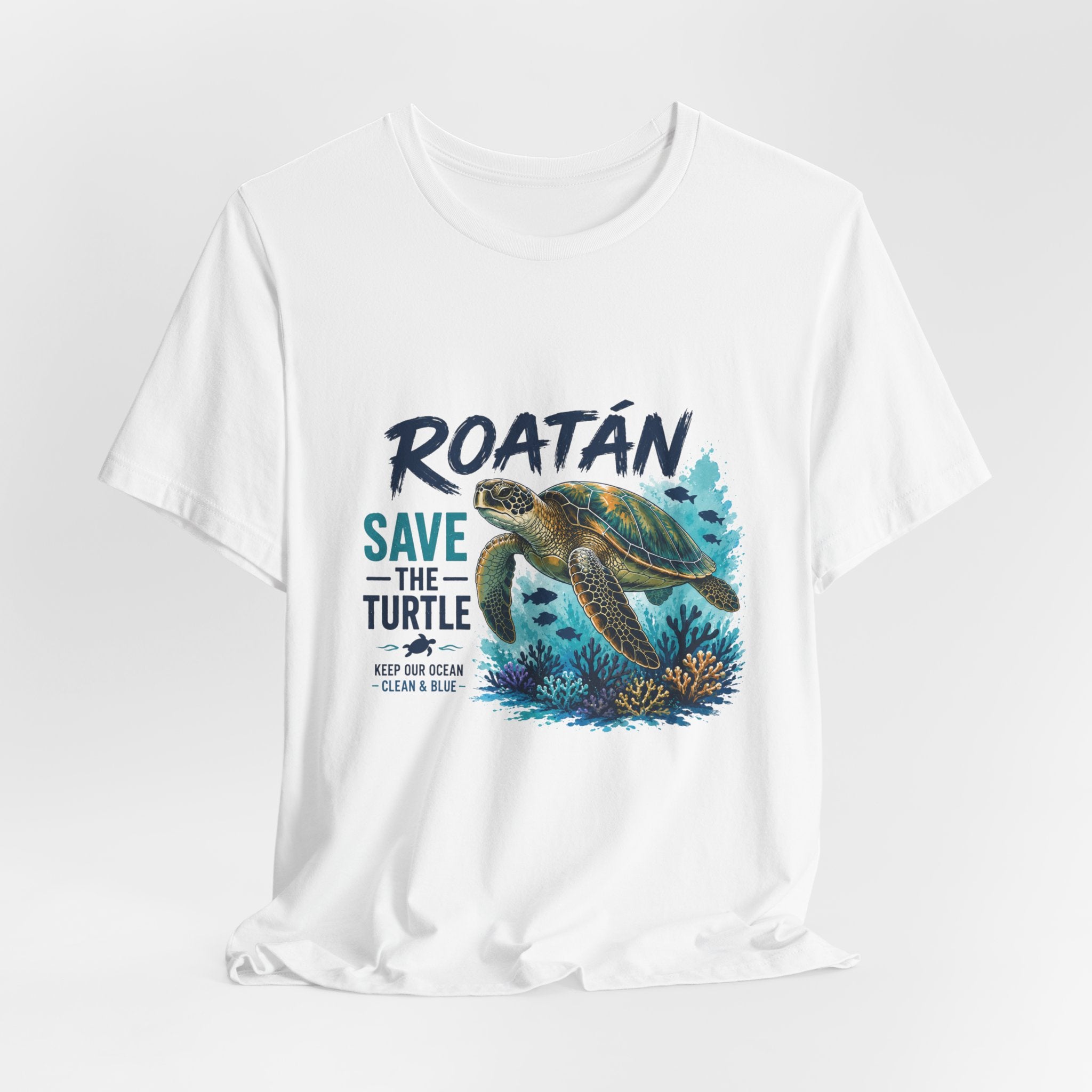 Roatán Save The Turtle T-Shirt – Sea Turtle Conservation Tee