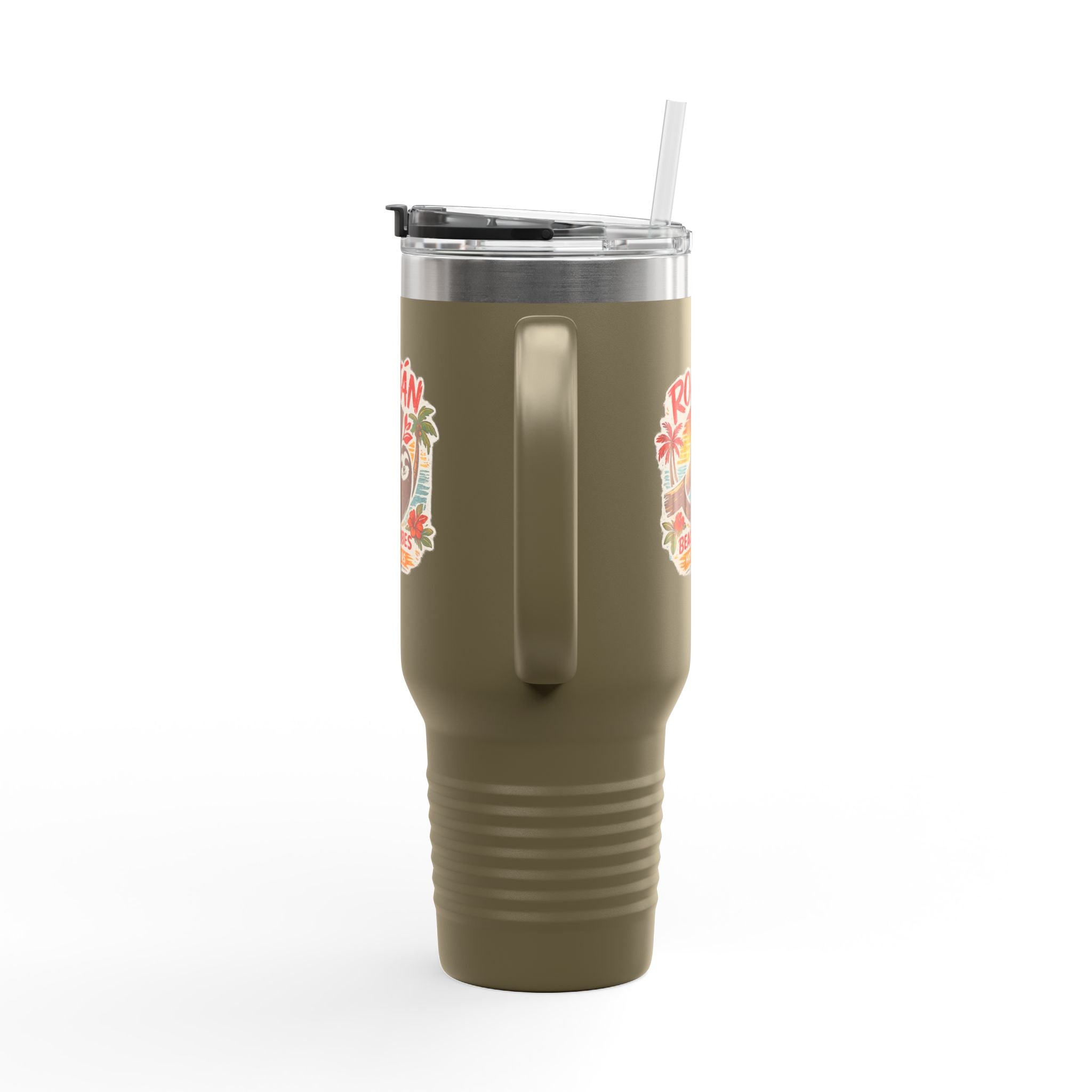 Roatán Beach Vibes 40oz Insulated Travel Mug