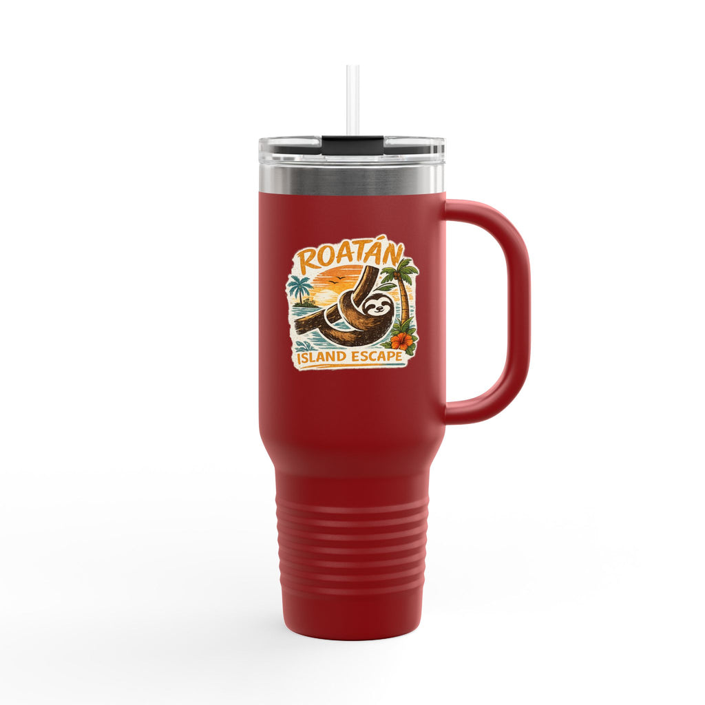 Roatán Island Escape 40oz Insulated Travel Mug
