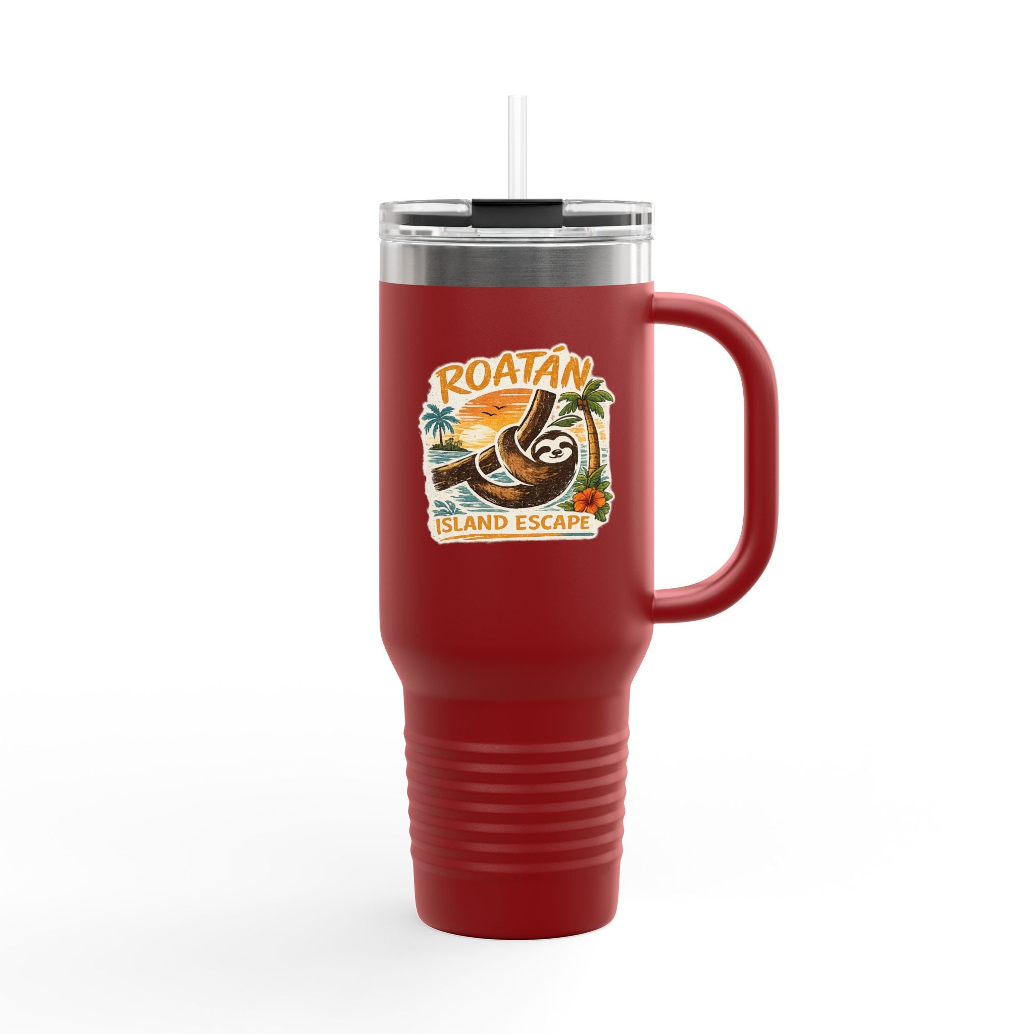 Roatán Island Escape 40oz Insulated Travel Mug