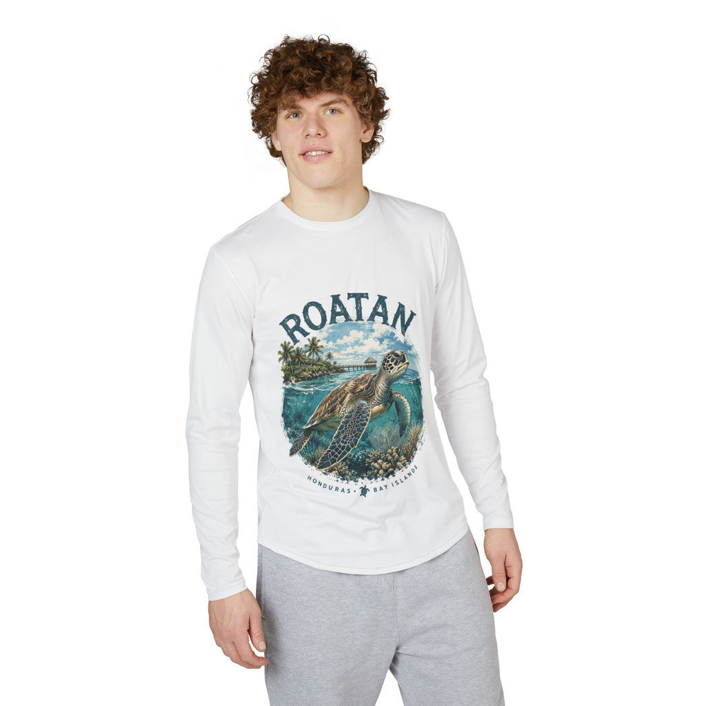 Roatan Sea Turtle UV Protection Long Sleeve Shirt