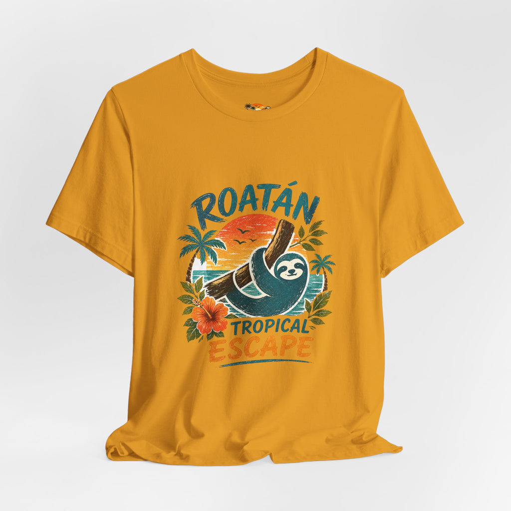 Roatán Tropical Escape T-Shirt — Beach Vacation Tee