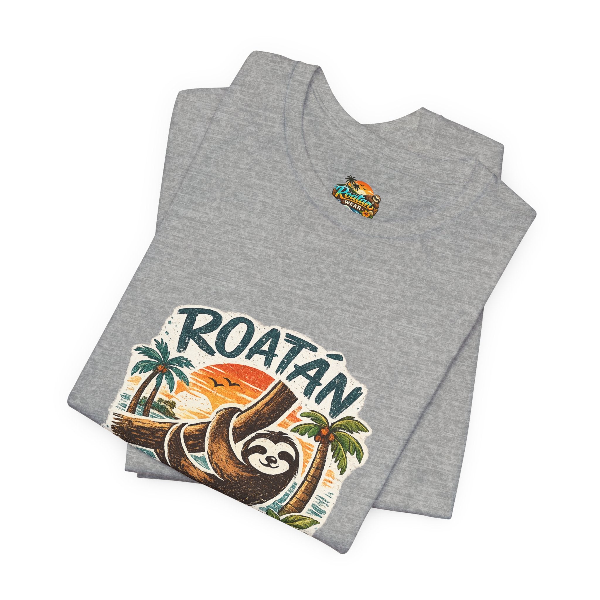 Roatán Honduras Sloth Tropical Tee