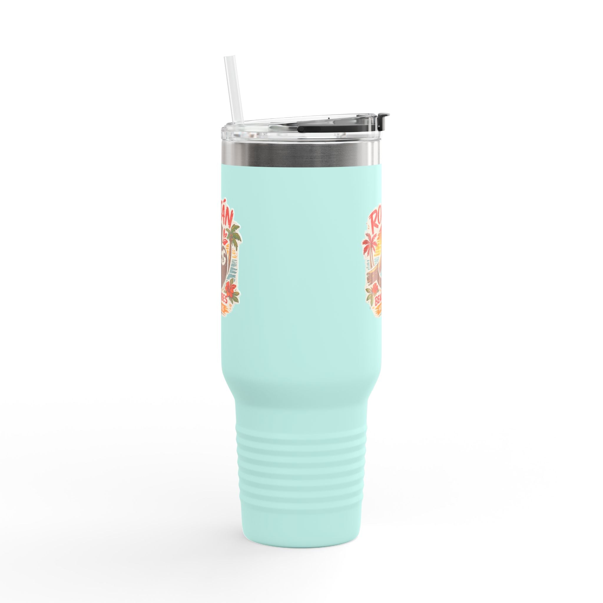 Roatán Beach Vibes 40oz Insulated Travel Mug