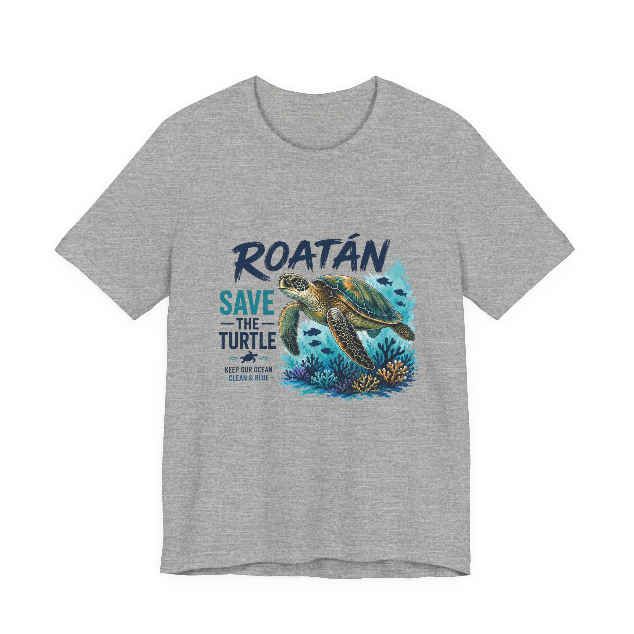 Roatán Save The Turtle T-Shirt – Sea Turtle Conservation Tee