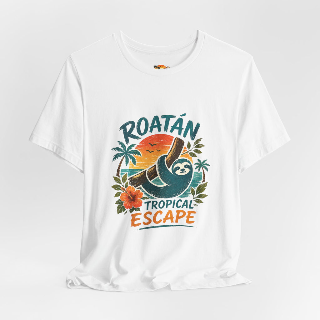 Roatán Tropical Escape T-Shirt — Beach Vacation Tee