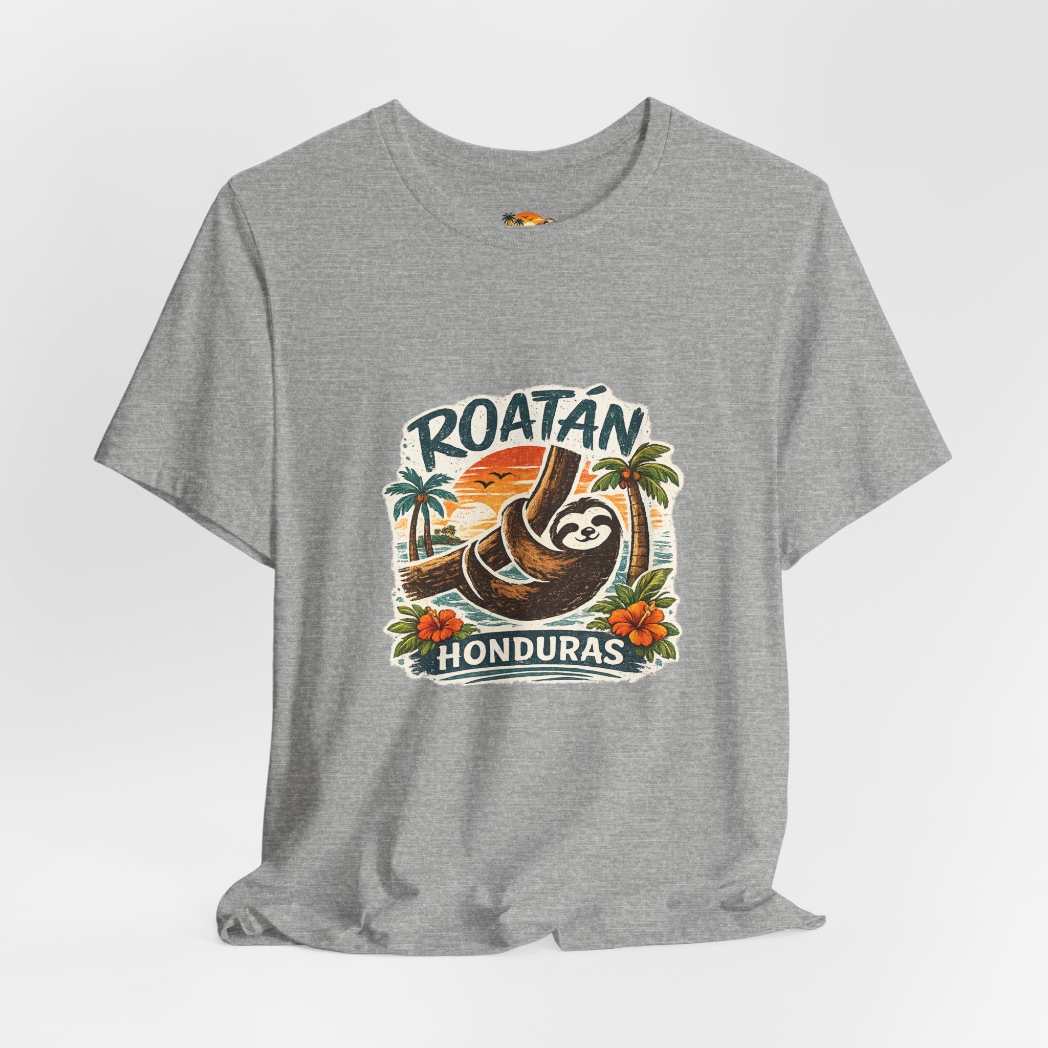Roatán Honduras Sloth Tropical Tee