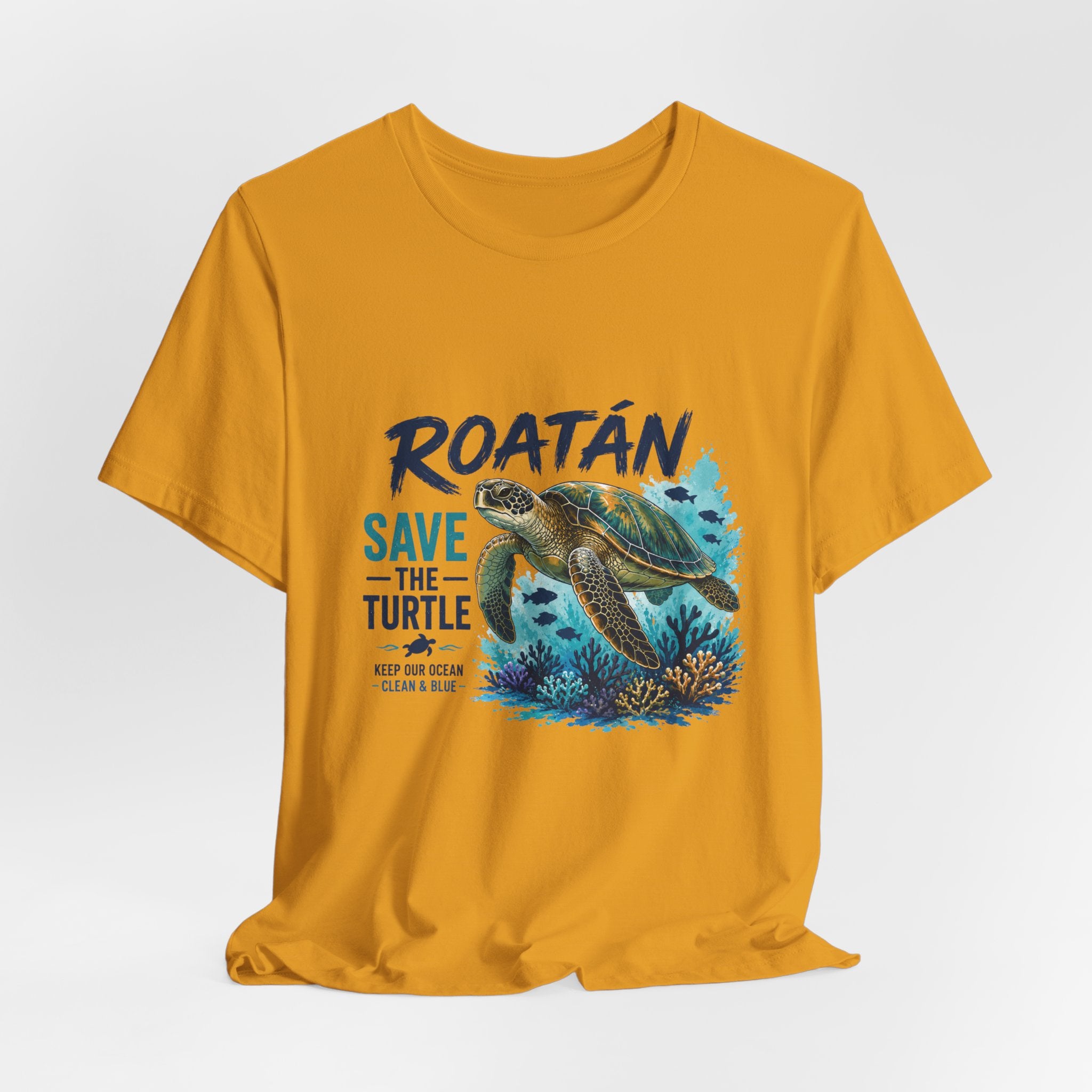 Roatán Save The Turtle T-Shirt – Sea Turtle Conservation Tee
