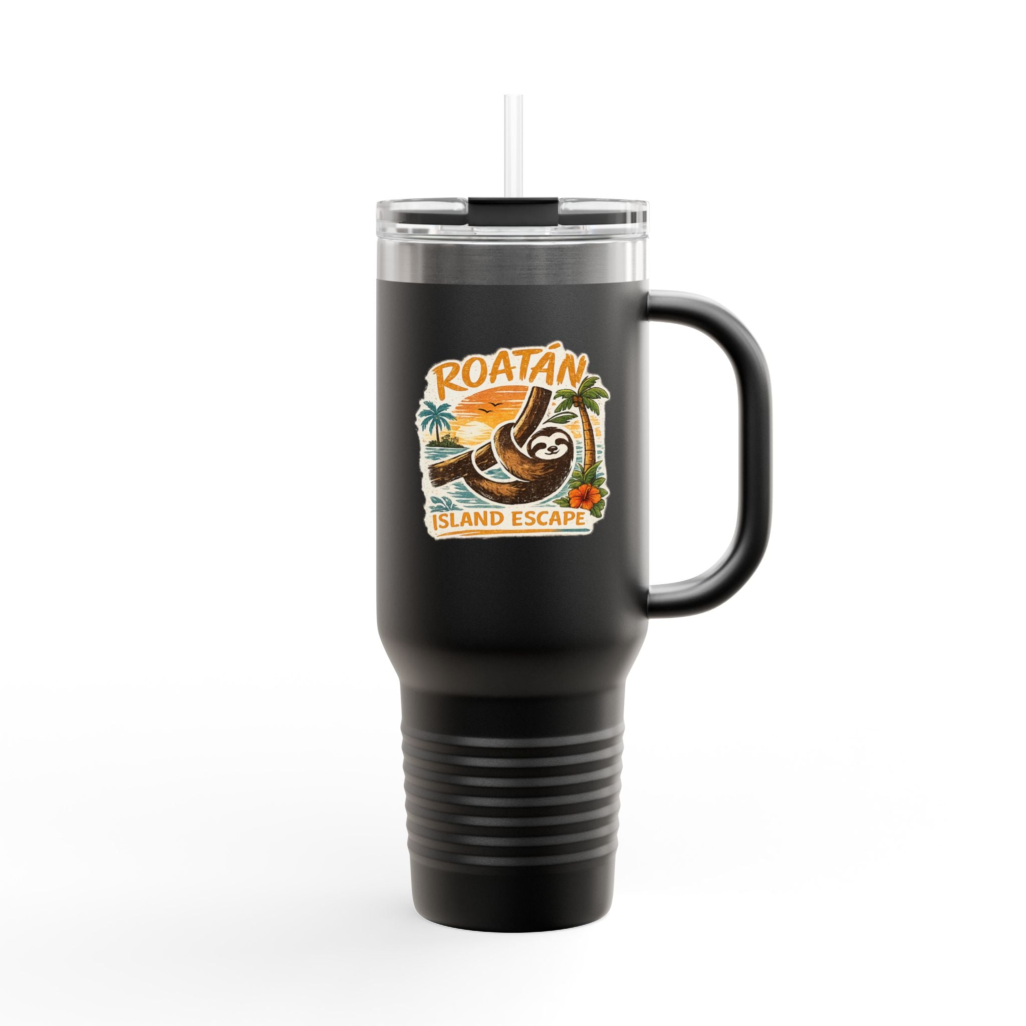 Roatán Island Escape 40oz Insulated Travel Mug