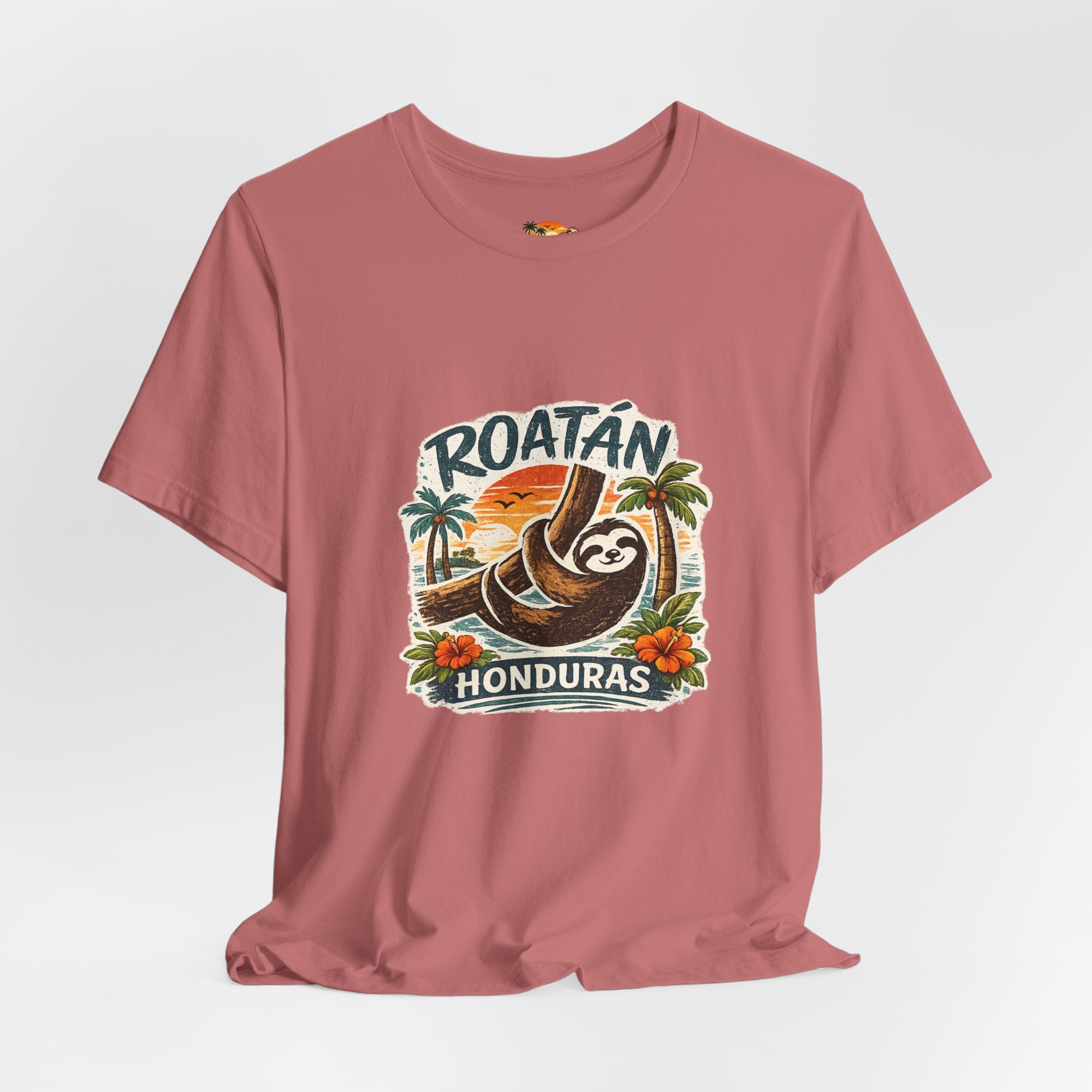 Roatán Honduras Sloth Tropical Tee