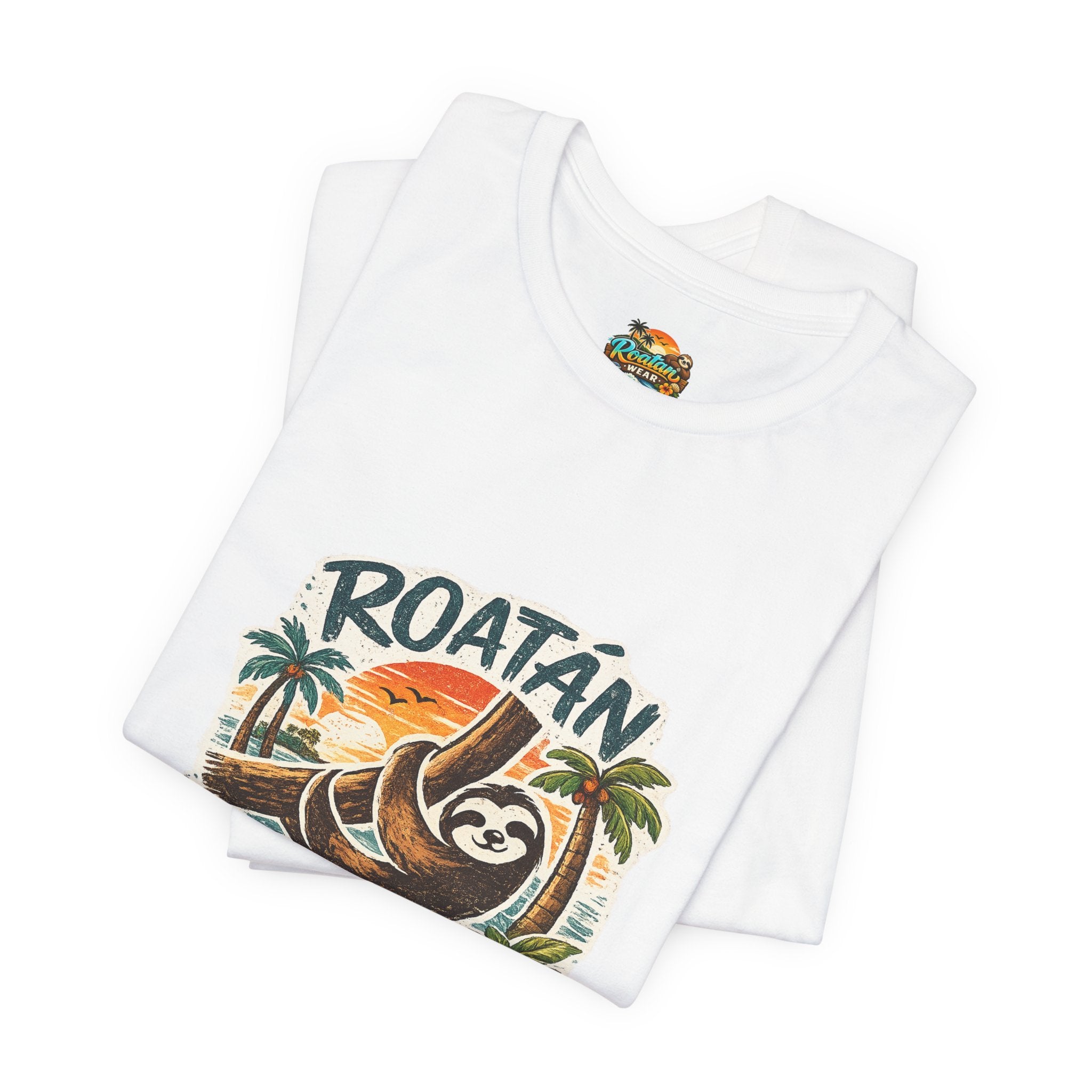 Roatán Honduras Sloth Tropical Tee