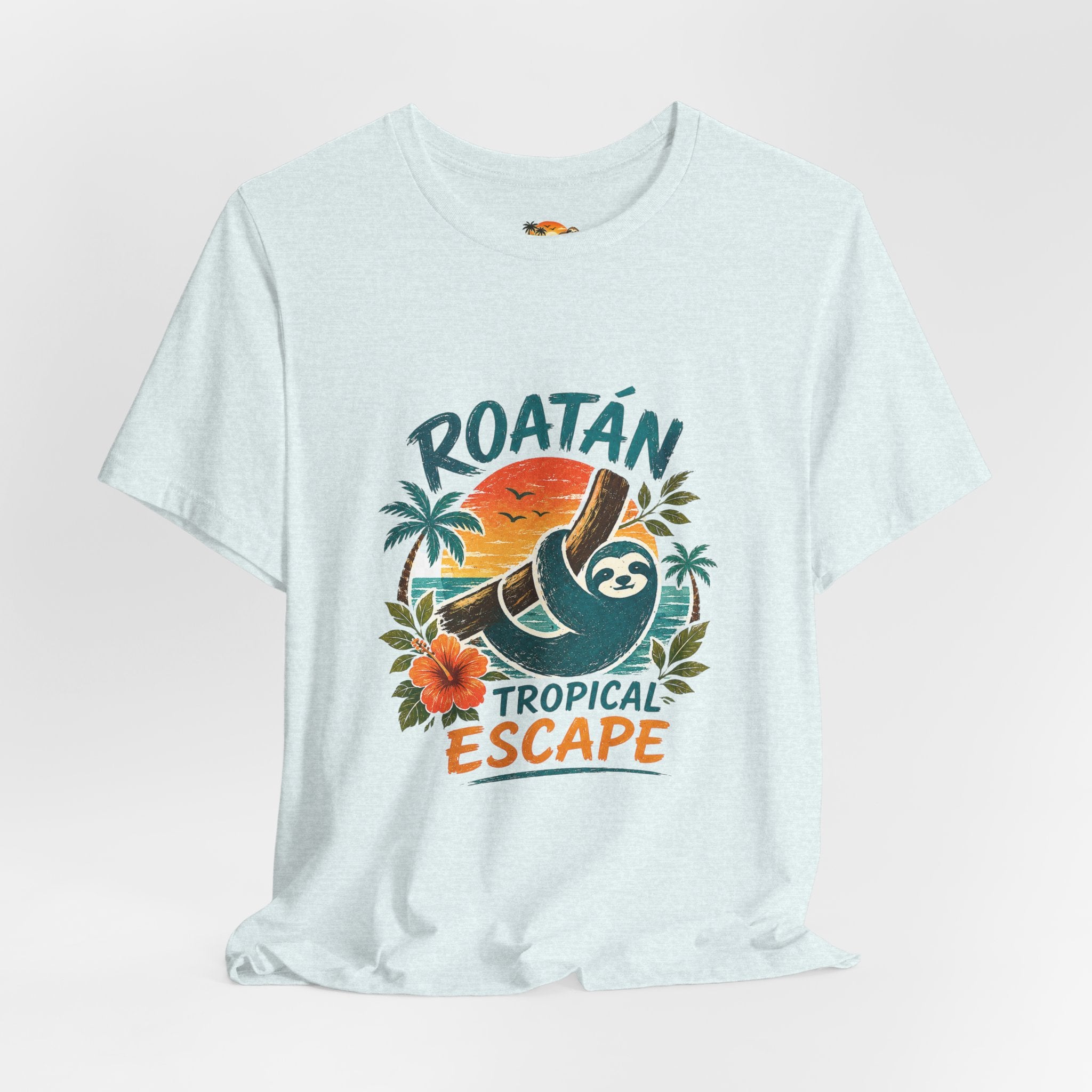 Roatán Tropical Escape T-Shirt — Beach Vacation Tee