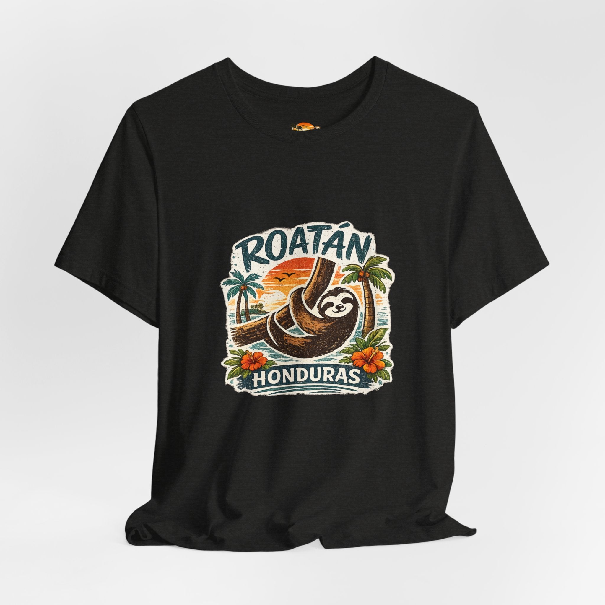 Roatán Honduras Sloth Tropical Tee