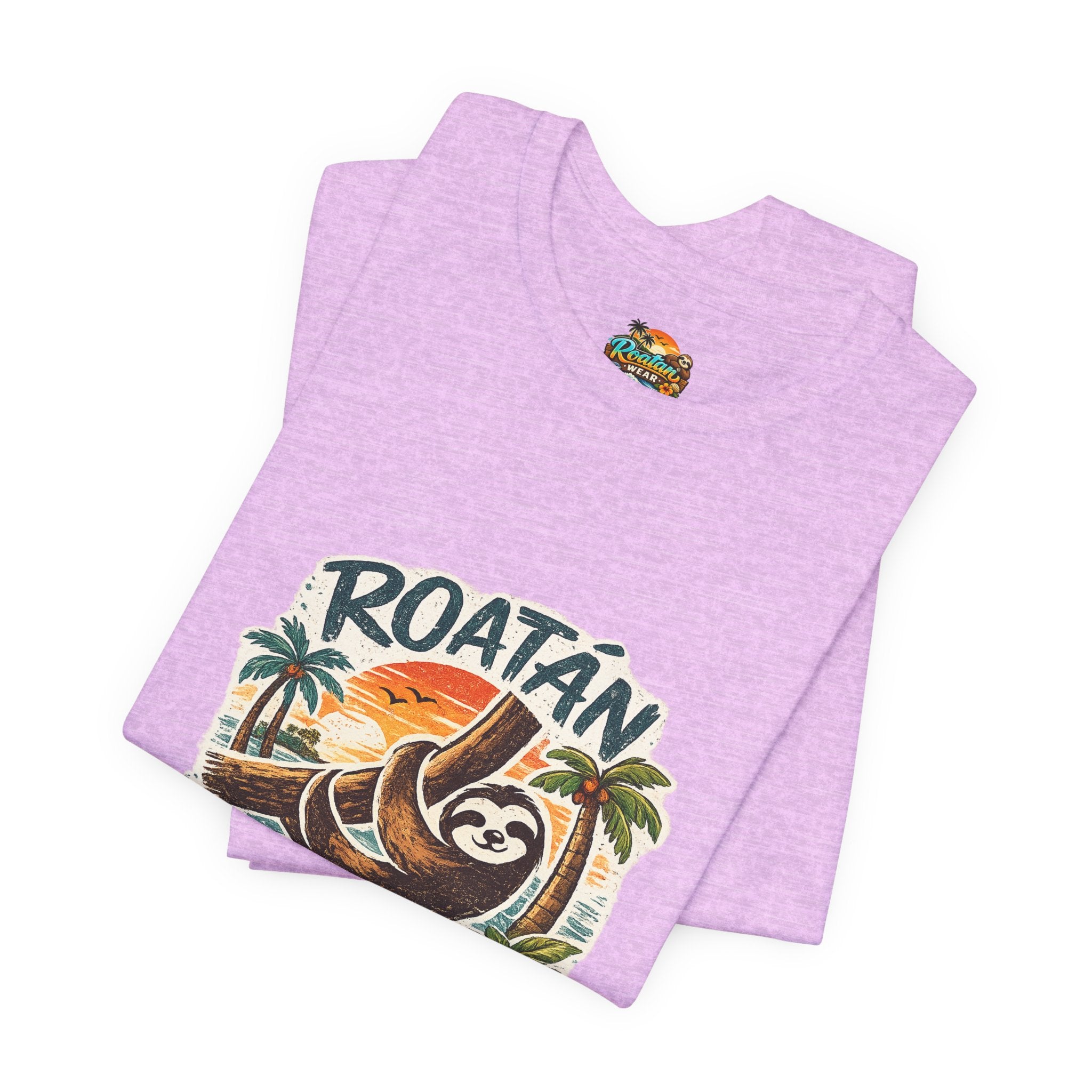 Roatán Honduras Sloth Tropical Tee