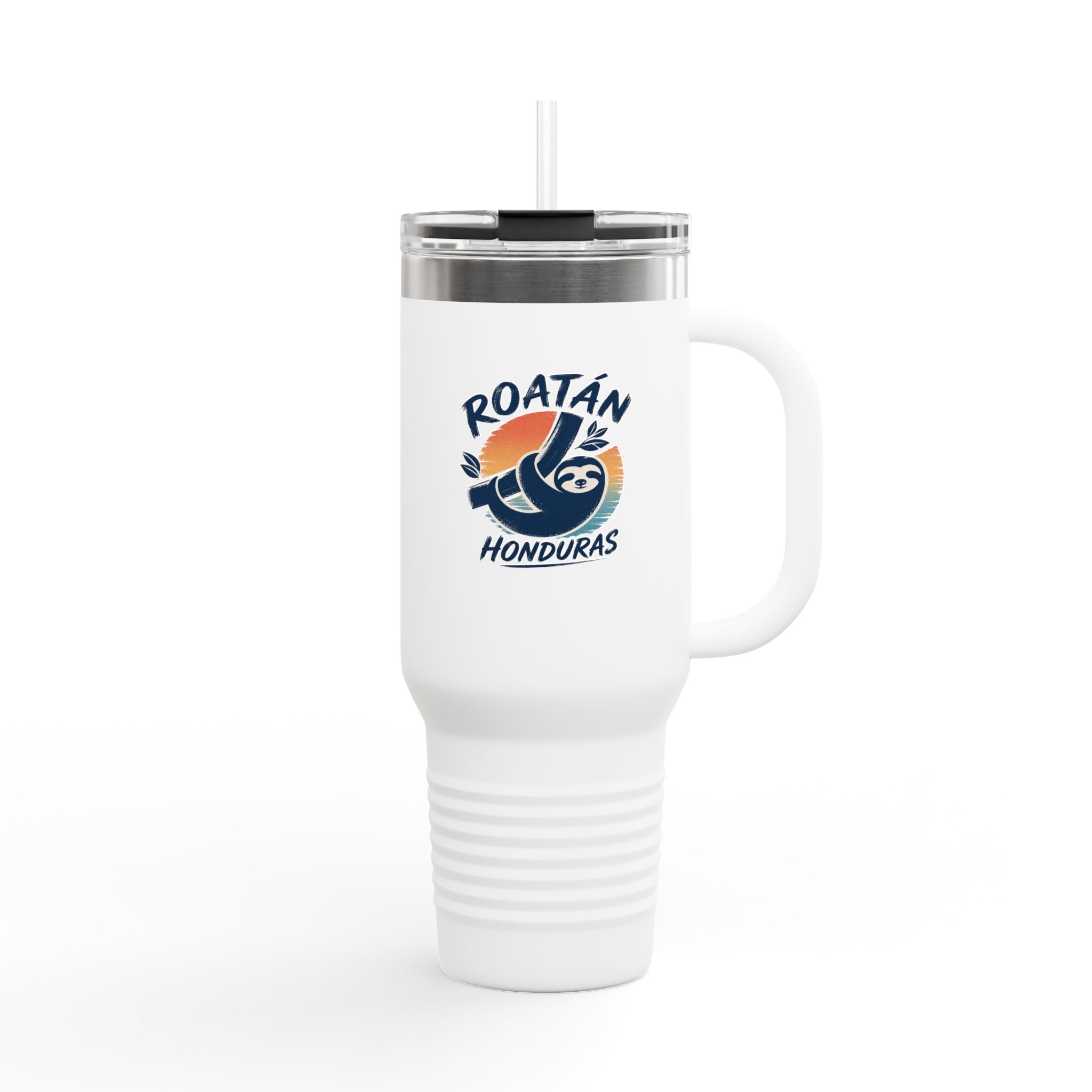 Roatán Sloth 40oz Insulated Travel Mug