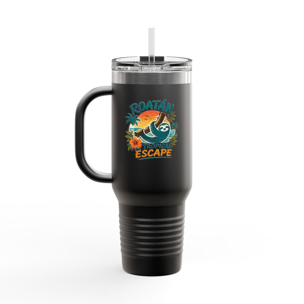 Roatán Tropical Escape 40oz Insulated Travel Mug