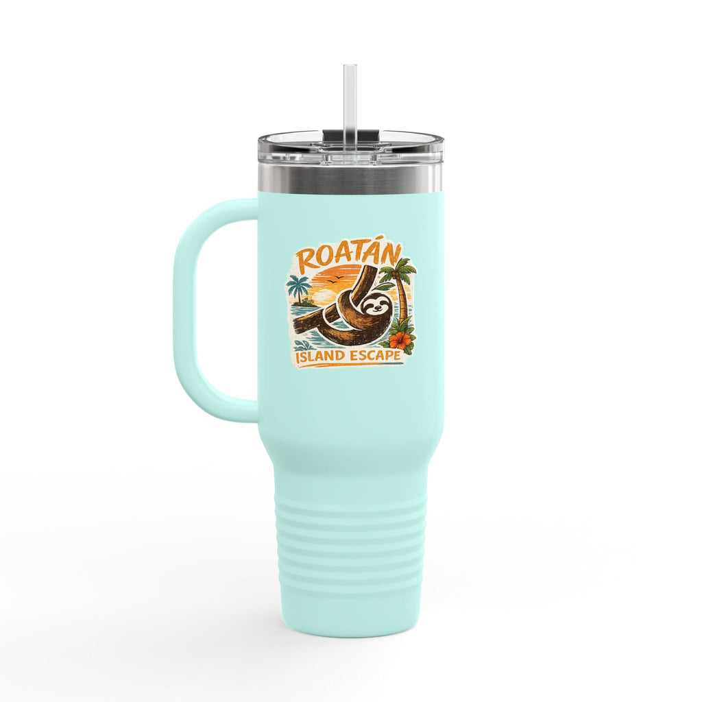 Roatán Island Escape 40oz Insulated Travel Mug
