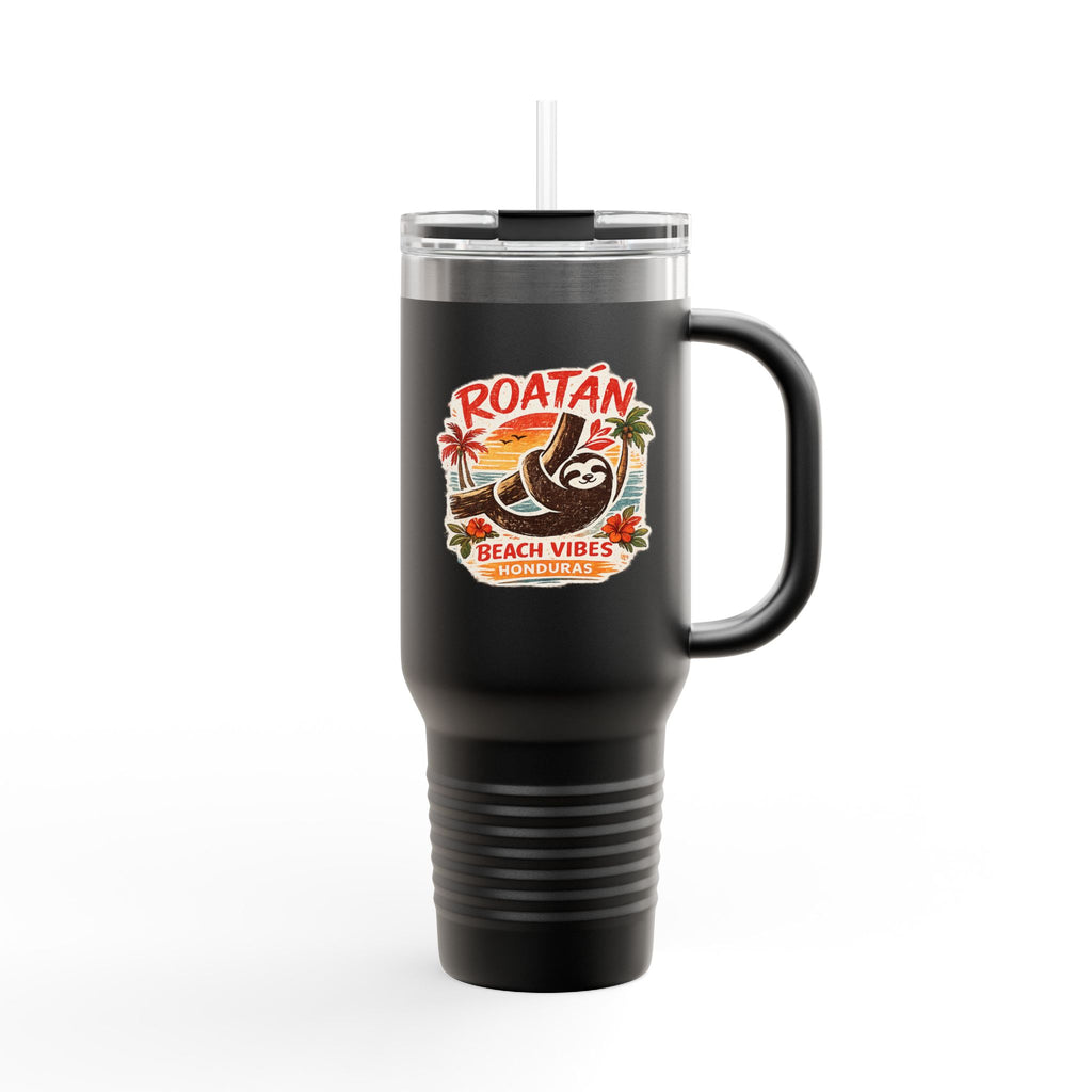 Roatán Beach Vibes 40oz Insulated Travel Mug