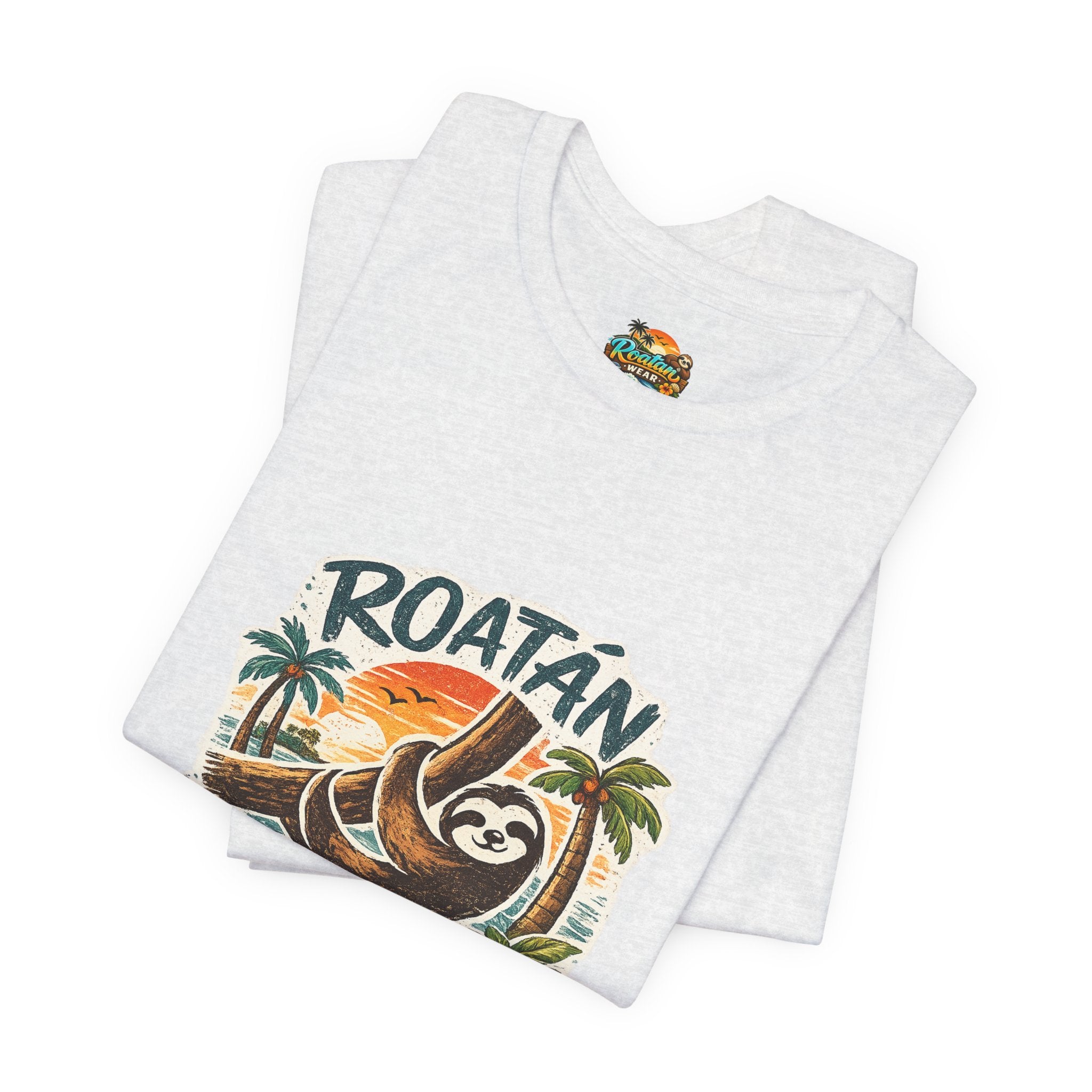 Roatán Honduras Sloth Tropical Tee