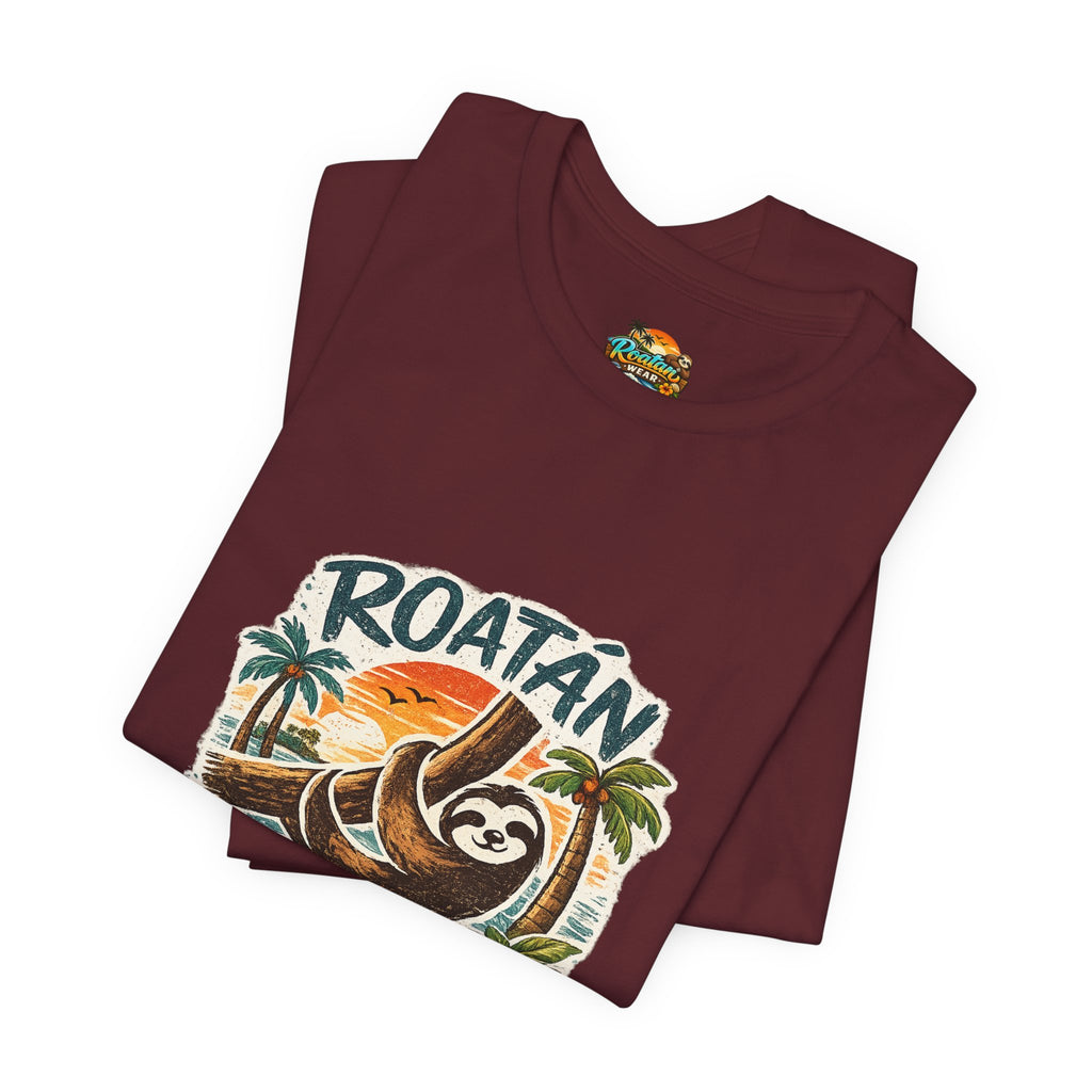 Roatán Honduras Sloth Tropical Tee