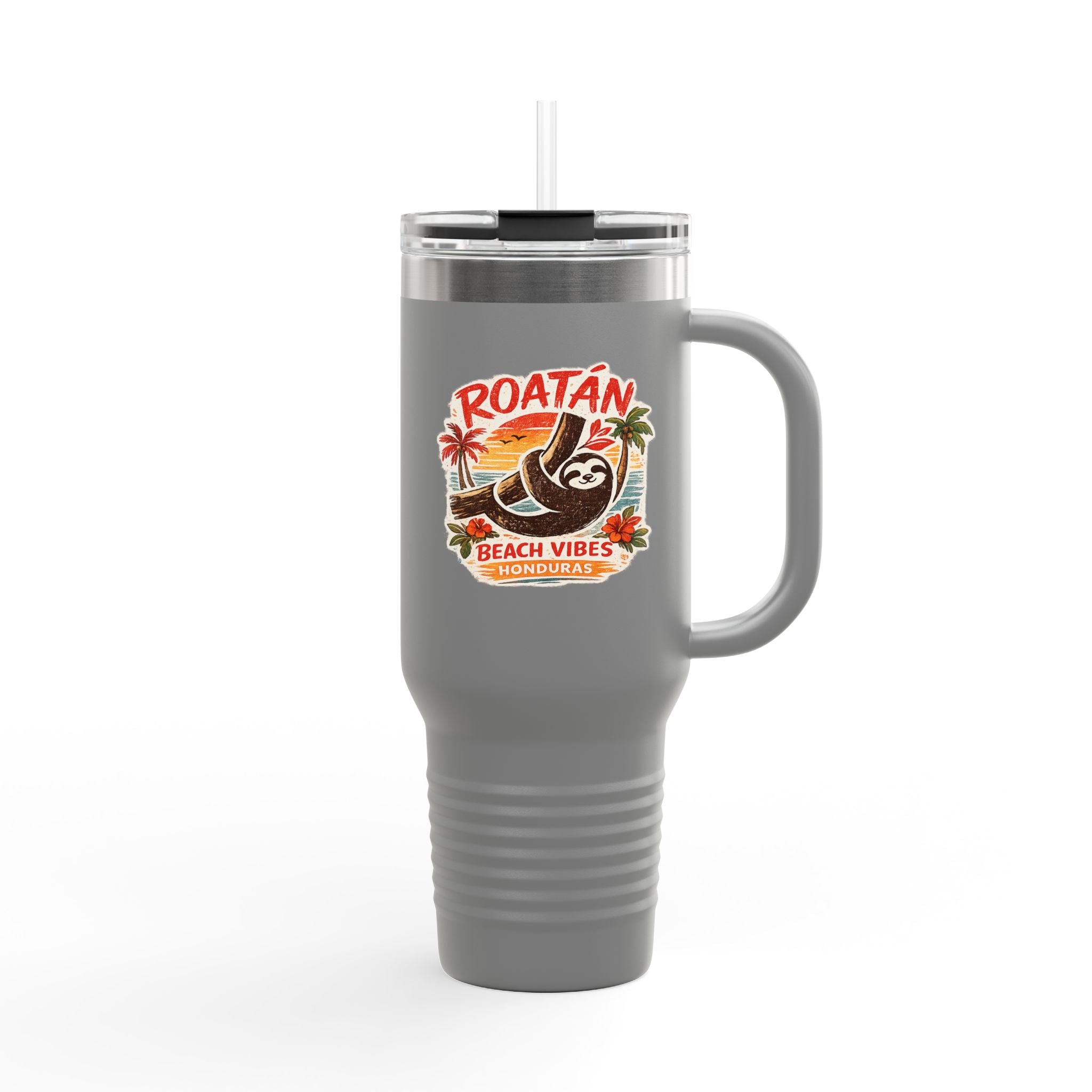 Roatán Beach Vibes 40oz Insulated Travel Mug