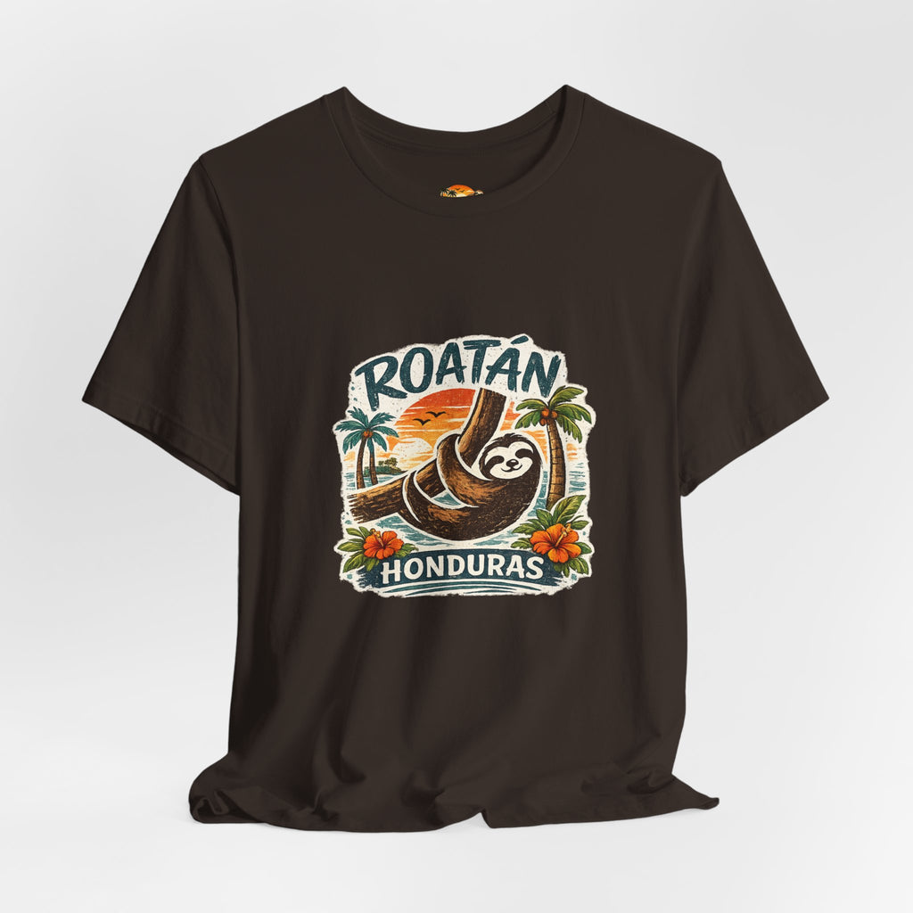 Roatán Honduras Sloth Tropical Tee