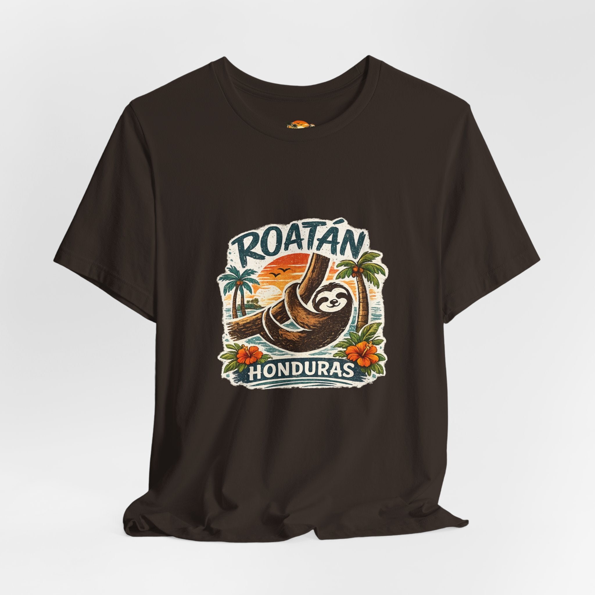 Roatán Honduras Sloth Tropical Tee