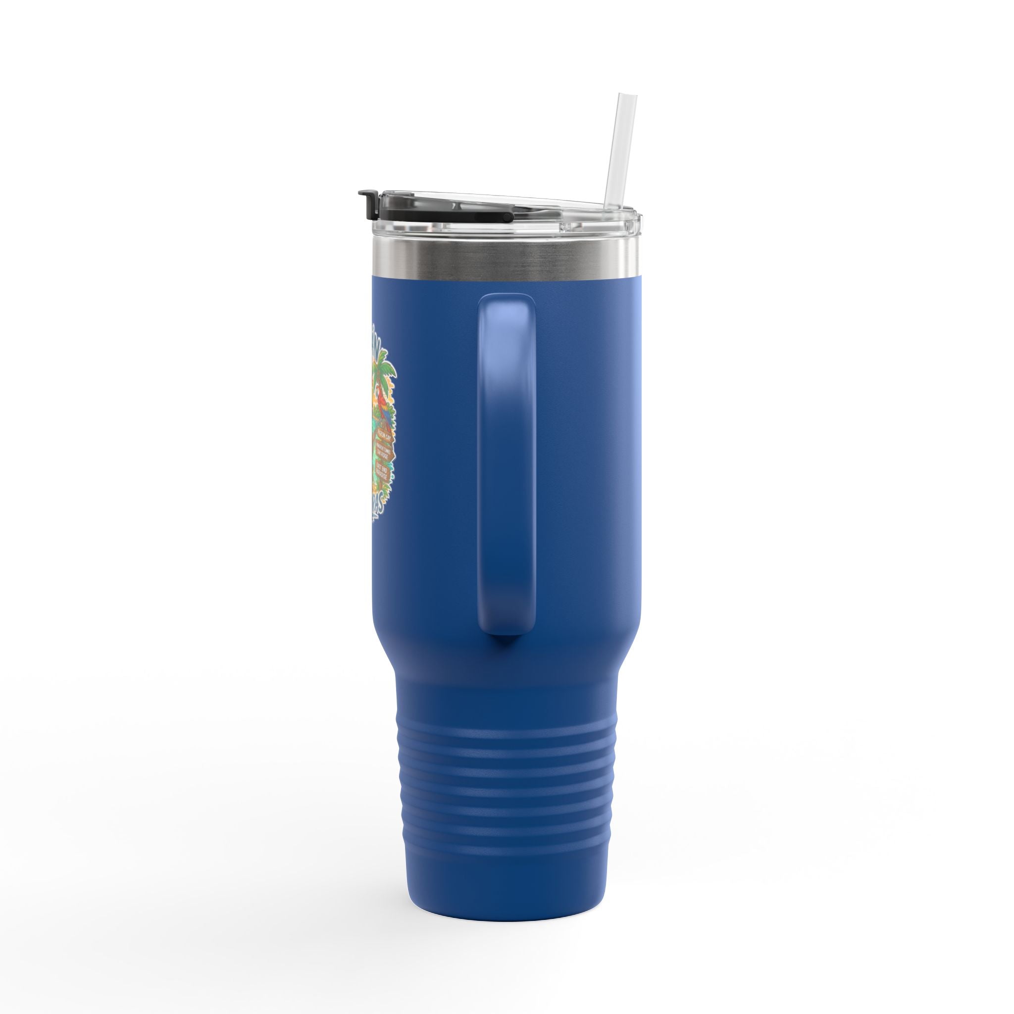 Roatán Honduras Travel Mug — 40oz Insulated Beach Vacation Tumbler