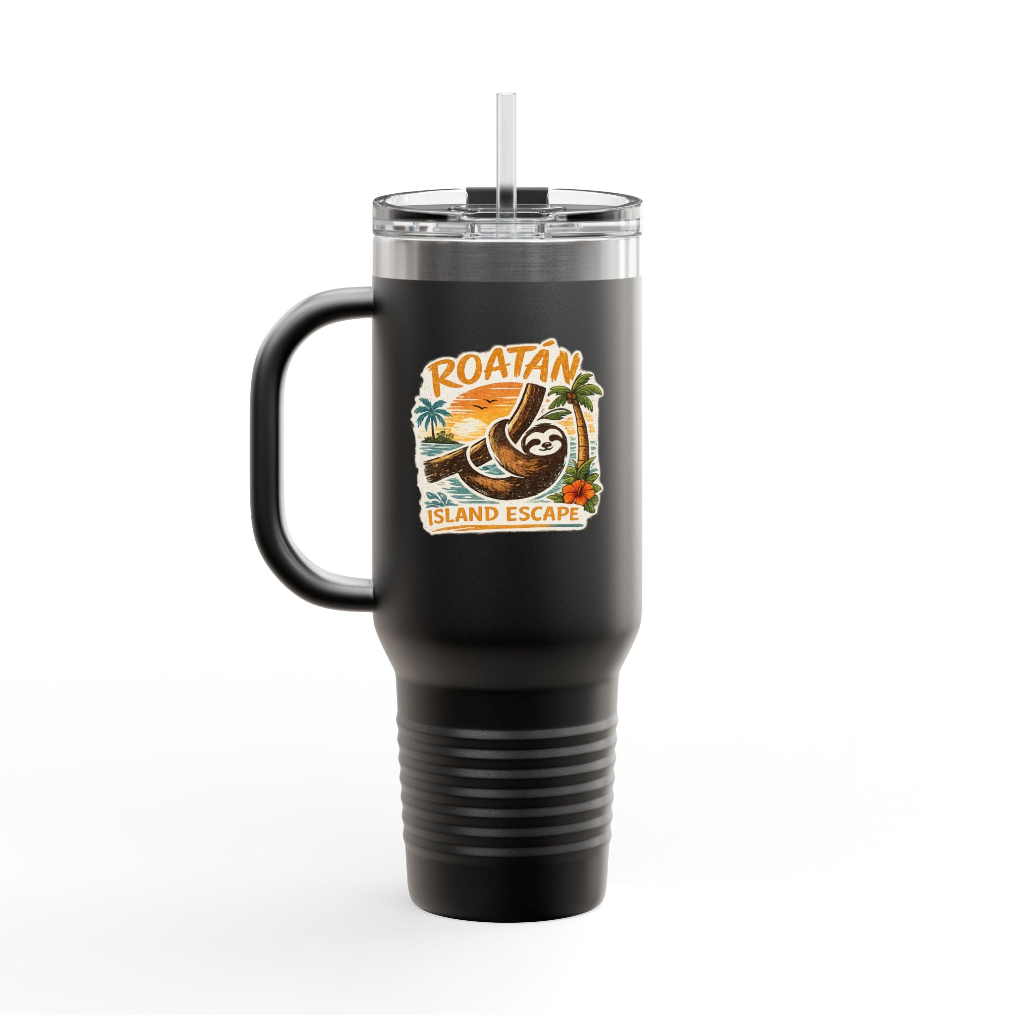 Roatán Island Escape 40oz Insulated Travel Mug